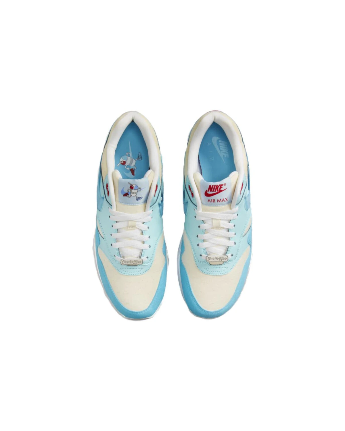 Nike Air Max 1 Puerto Rican Day "Blue Gale and Barely Blue" мужские кроссовки сине-белые картинка