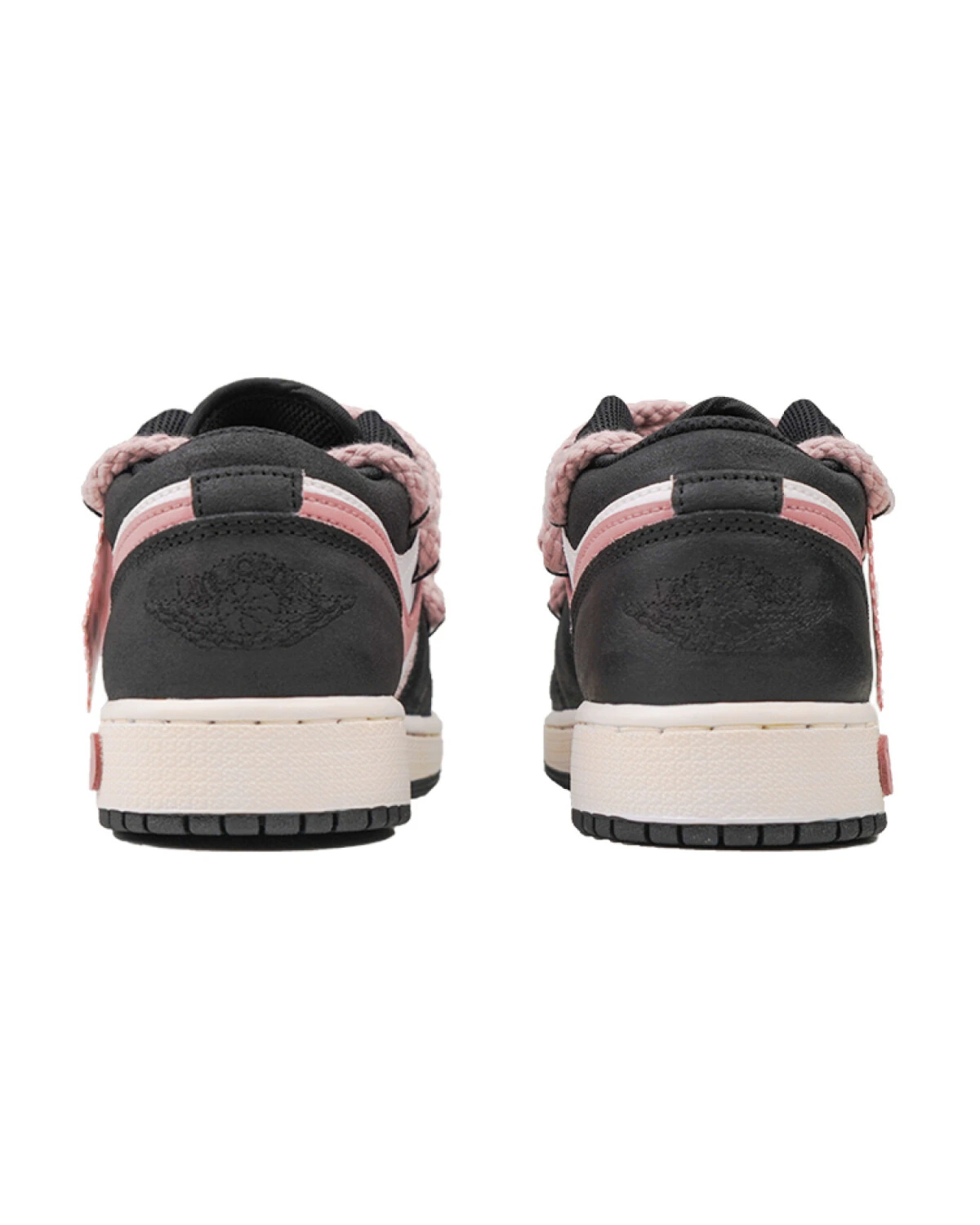 Jordan Air Jordan 1 RISK Rose Lover женские кроссовки черно-розовые с амортизацией картинка