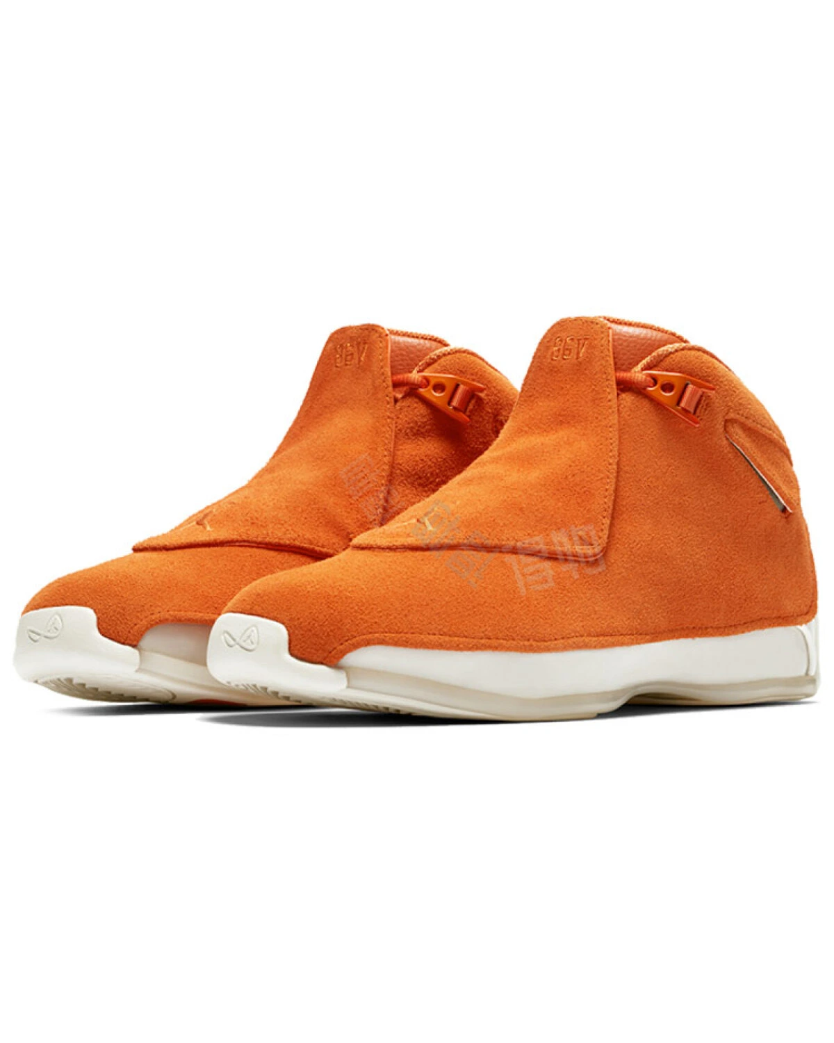 Jordan Air Jordan 18 Retro Campfire Orange мужские кроссовки замша амортизация оранжевые картинка