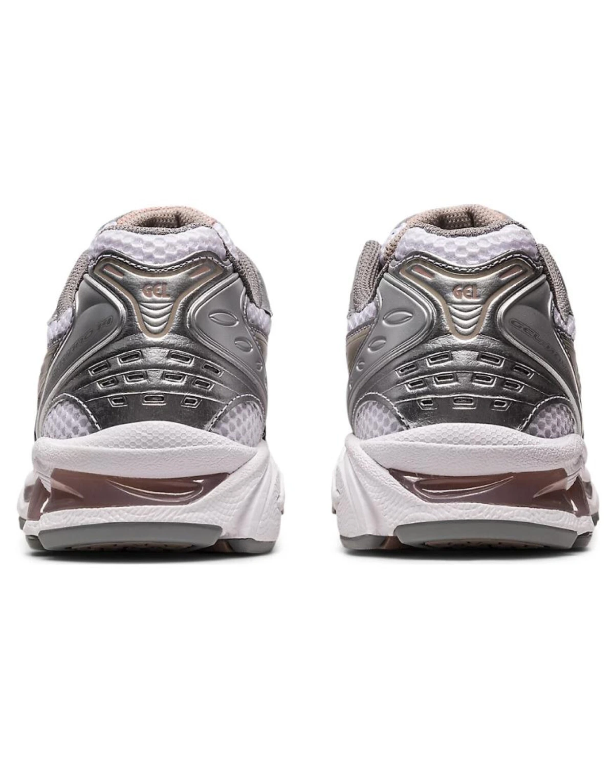 Asics Gel-Kayano 14 женские спортивные кроссовки из ткани и синтетической кожи серо-коричневые картинка