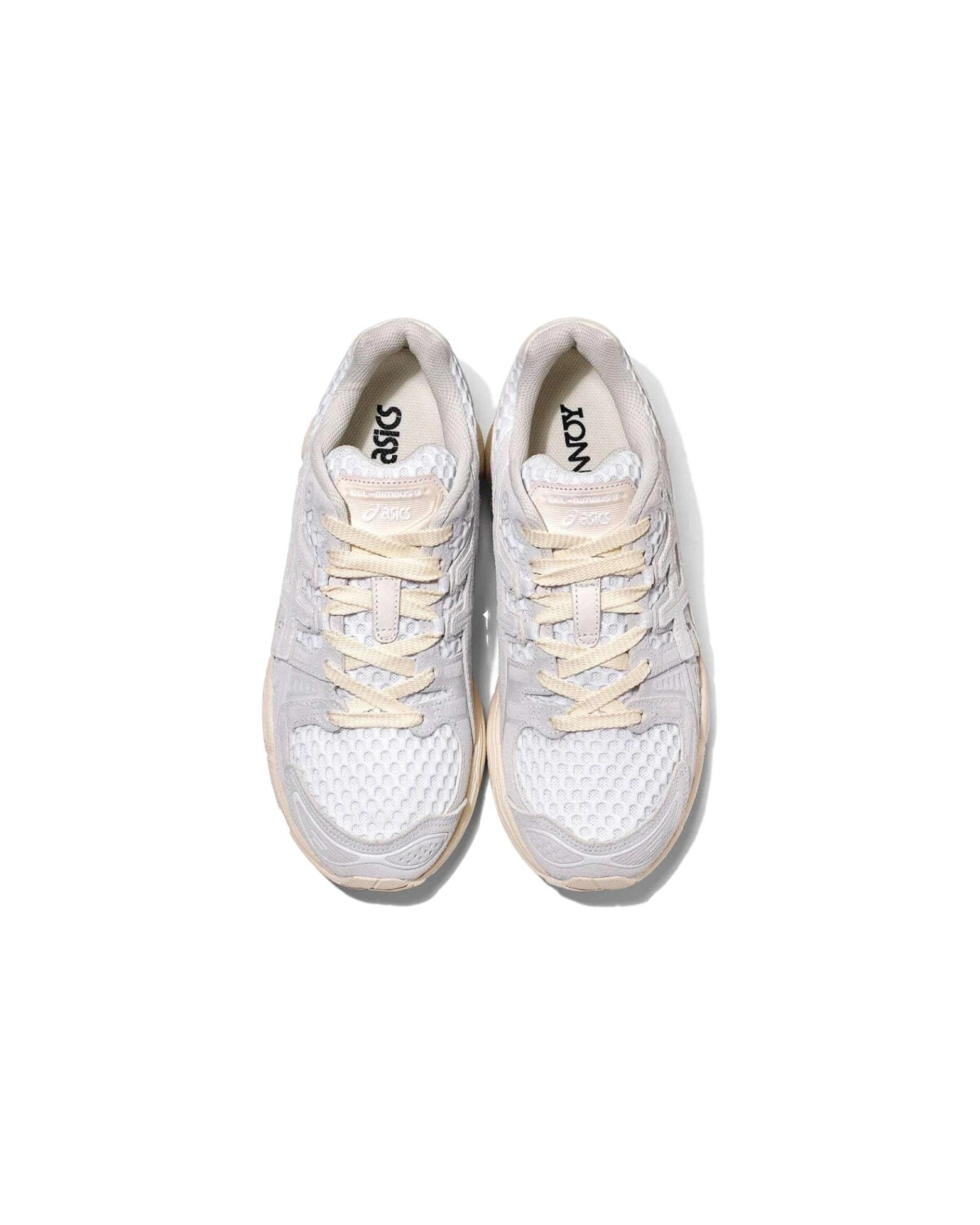 Asics GEL-Nimbus 9 унисекс кроссовки кожаные серые картинка