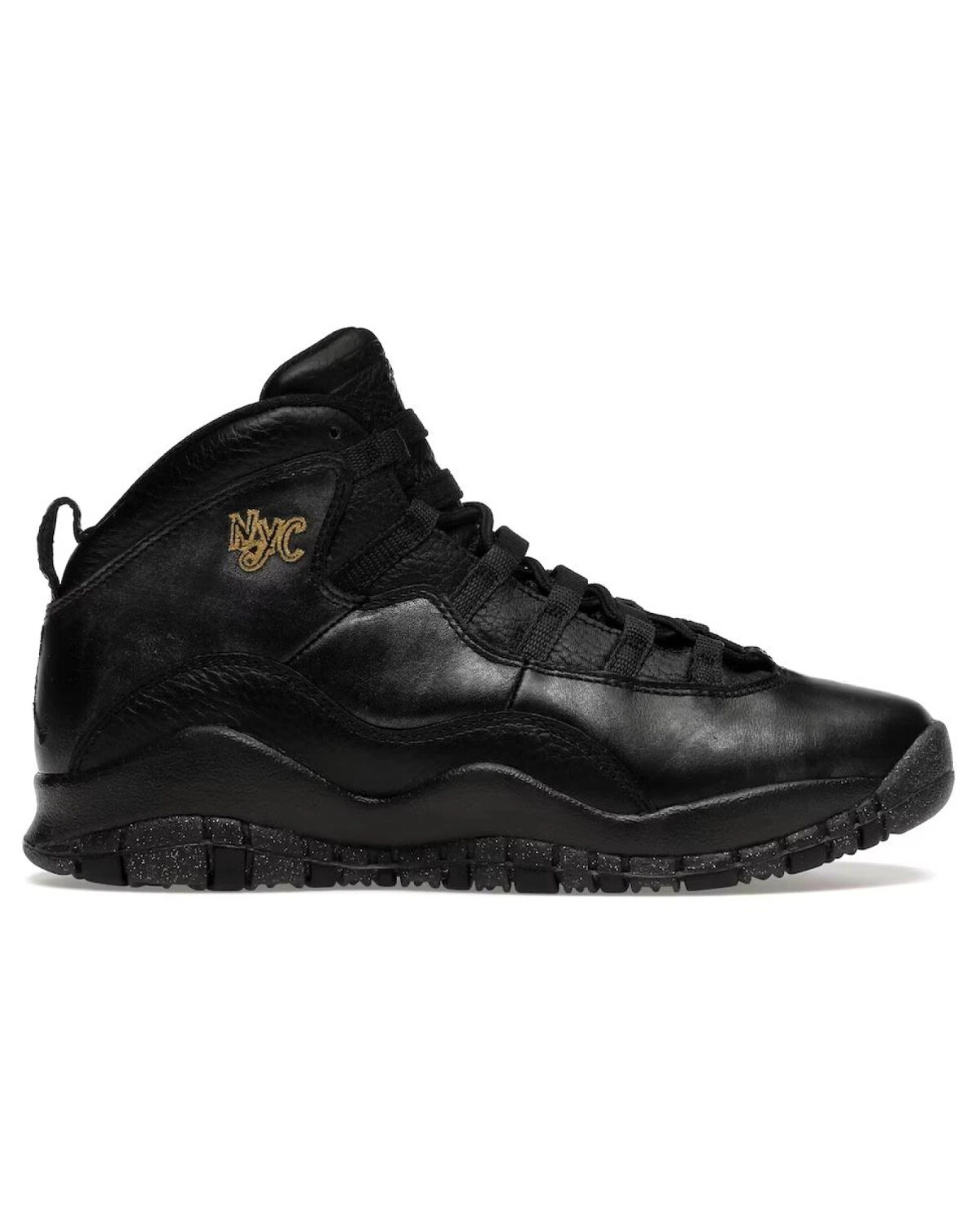 Jordan Air Jordan 10 Retro NYC детские баскетбольные кроссовки черные картинка