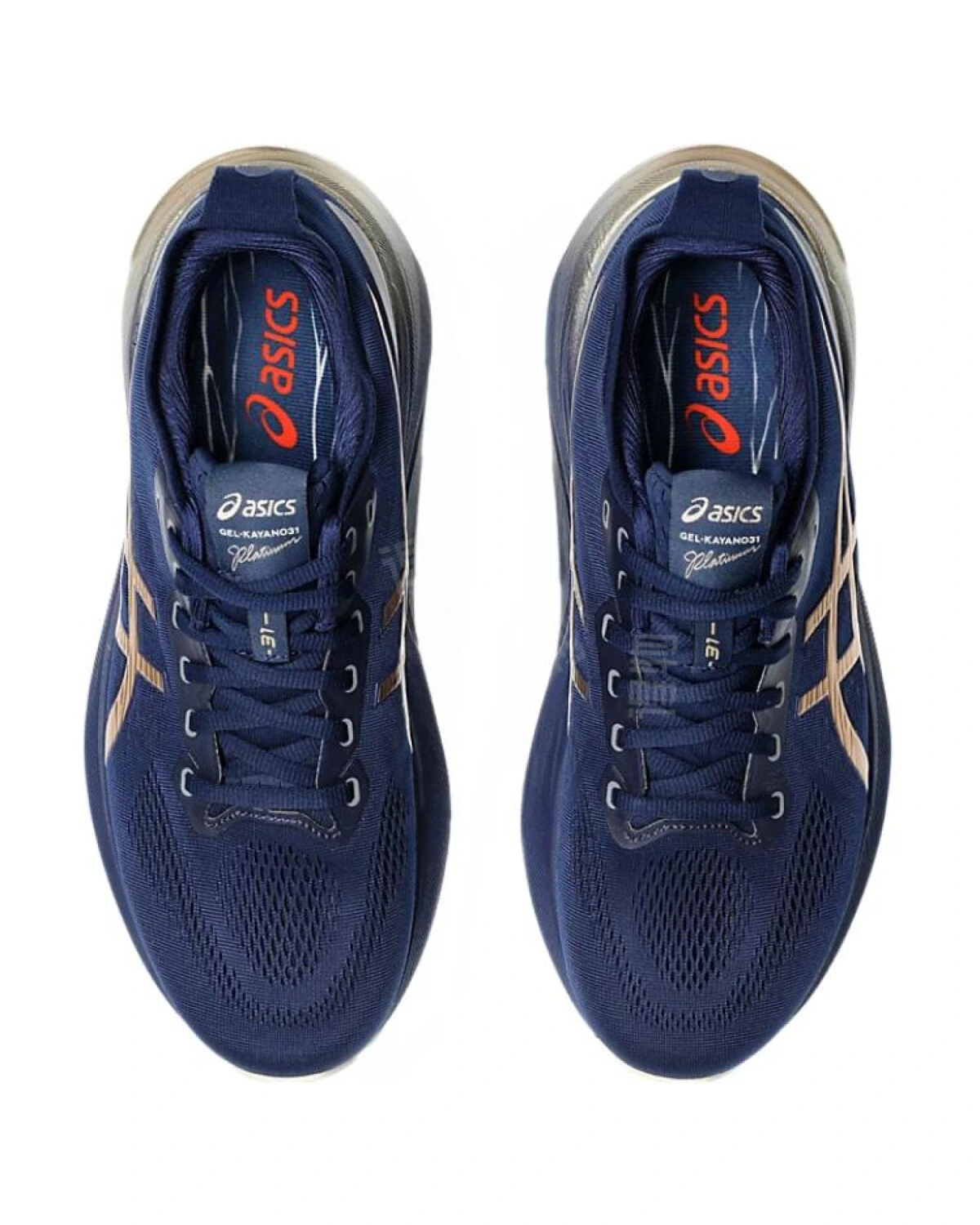 Asics Gel-Kayano 31 мужские кроссовки дышащие сине-золотые картинка