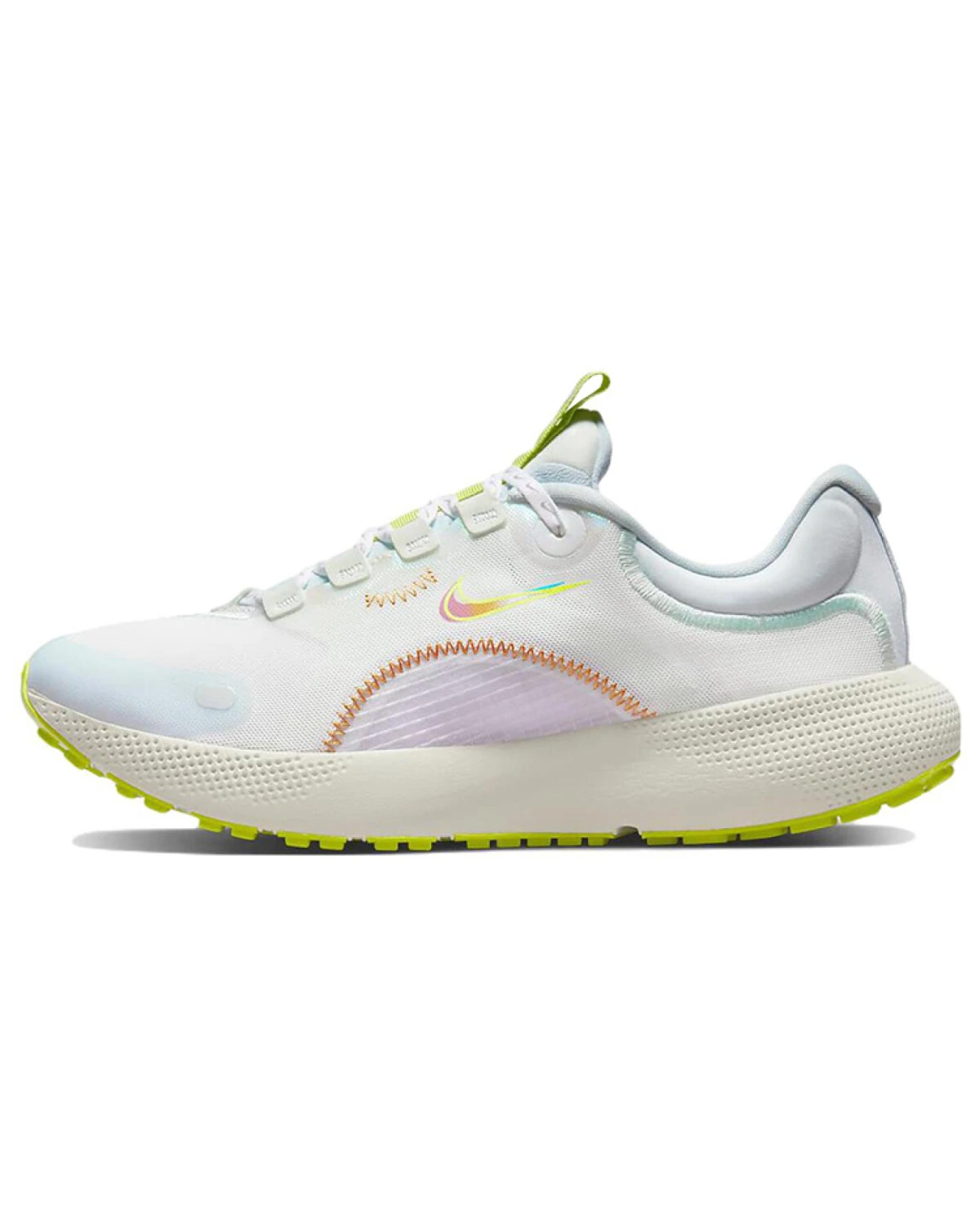 Nike React Escape Run 1 женские повседневные кроссовки с амортизацией бело-зеленые картинка