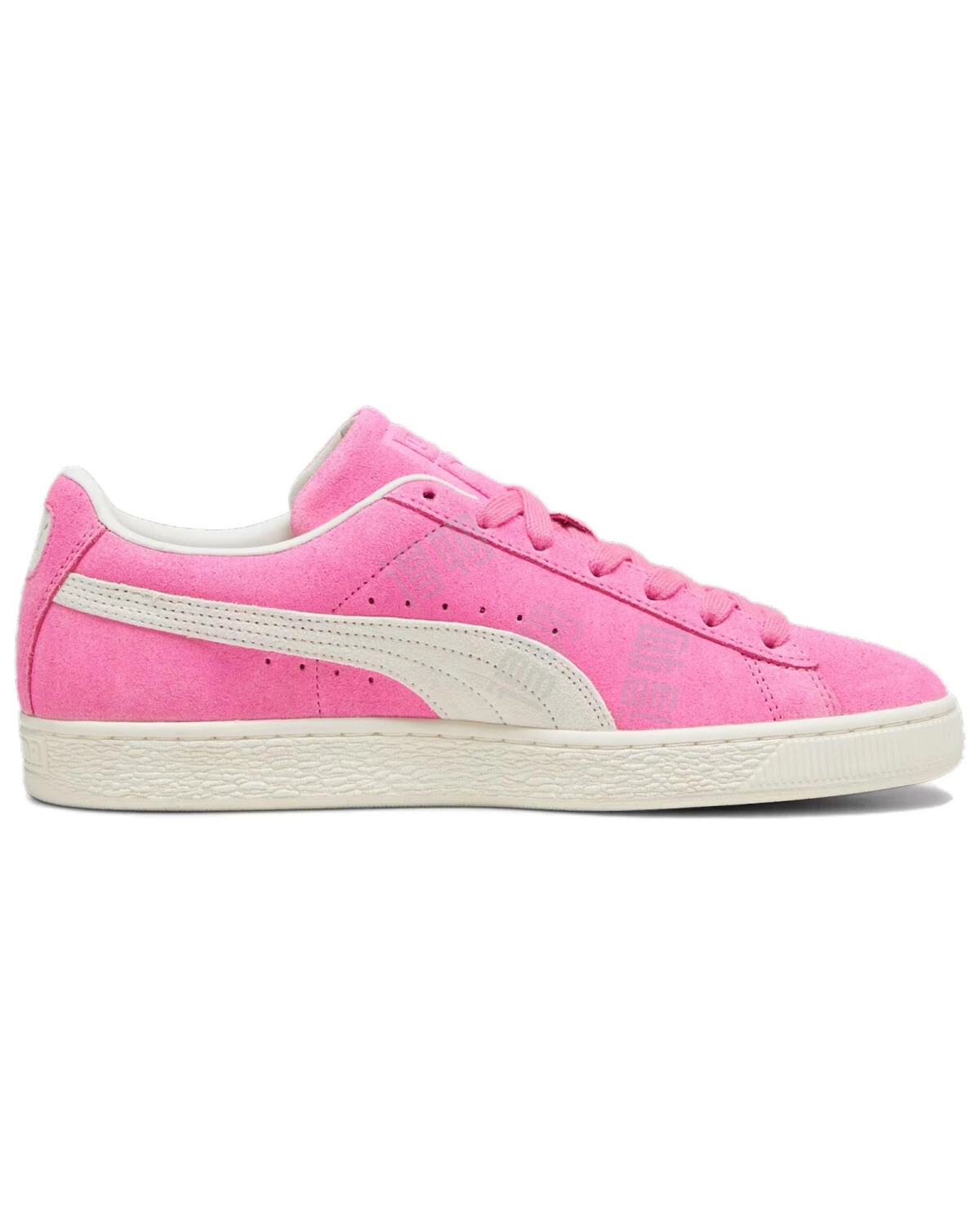 PUMA Suede Neon унисекс кеды розово-бежевые картинка