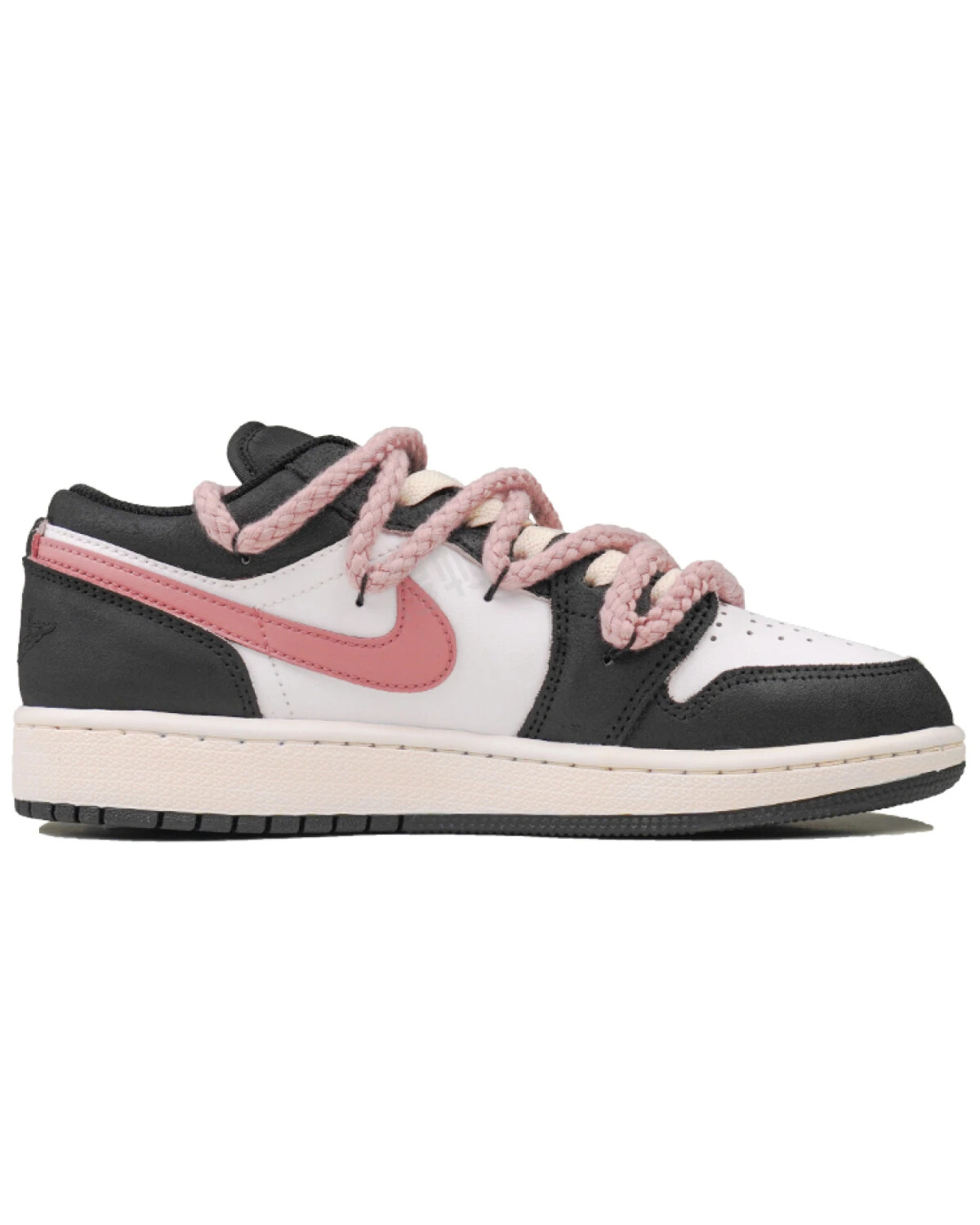 Jordan Air Jordan 1 RISK Rose Lover женские кроссовки черно-розовые с амортизацией картинка