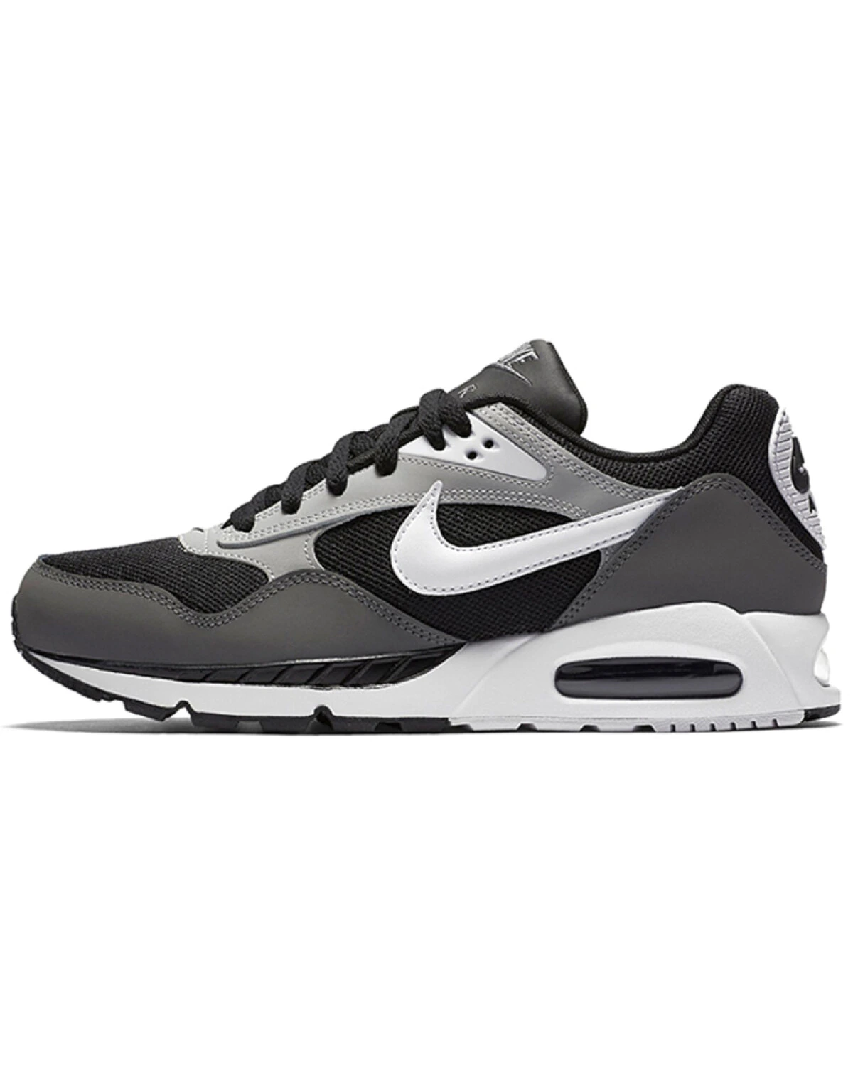 Nike Air Max Correlate unisex кроссовки серо-черные с белым логотипом картинка