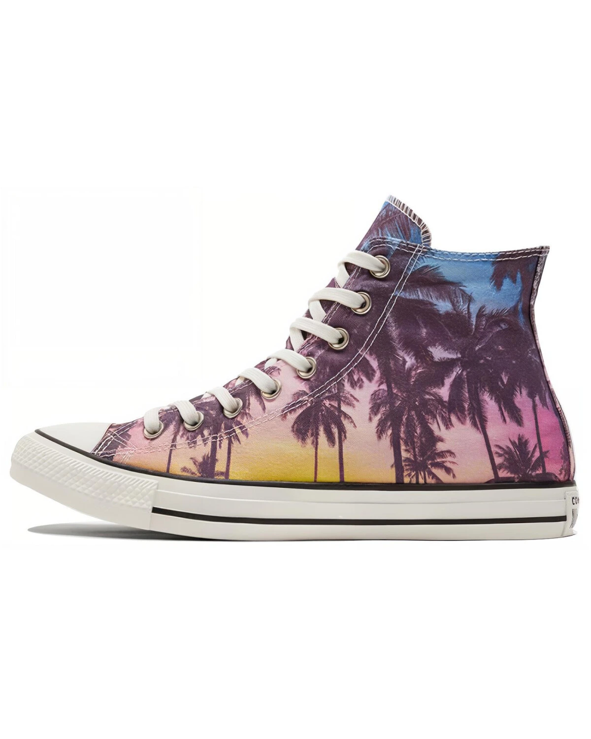 Converse Chuck Taylor All Star высокие кроссовки с принтом закатных пальм - купить с доставкой по России | wemart.ru
