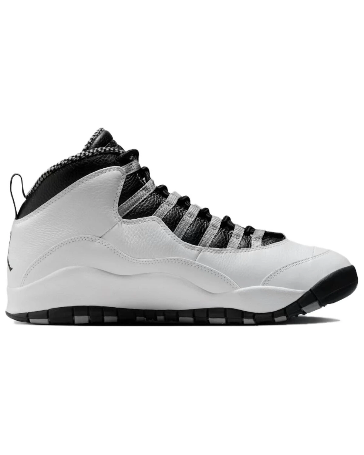 Jordan Air Jordan 10 OG “Steel” мужские кроссовки белые высокие картинка