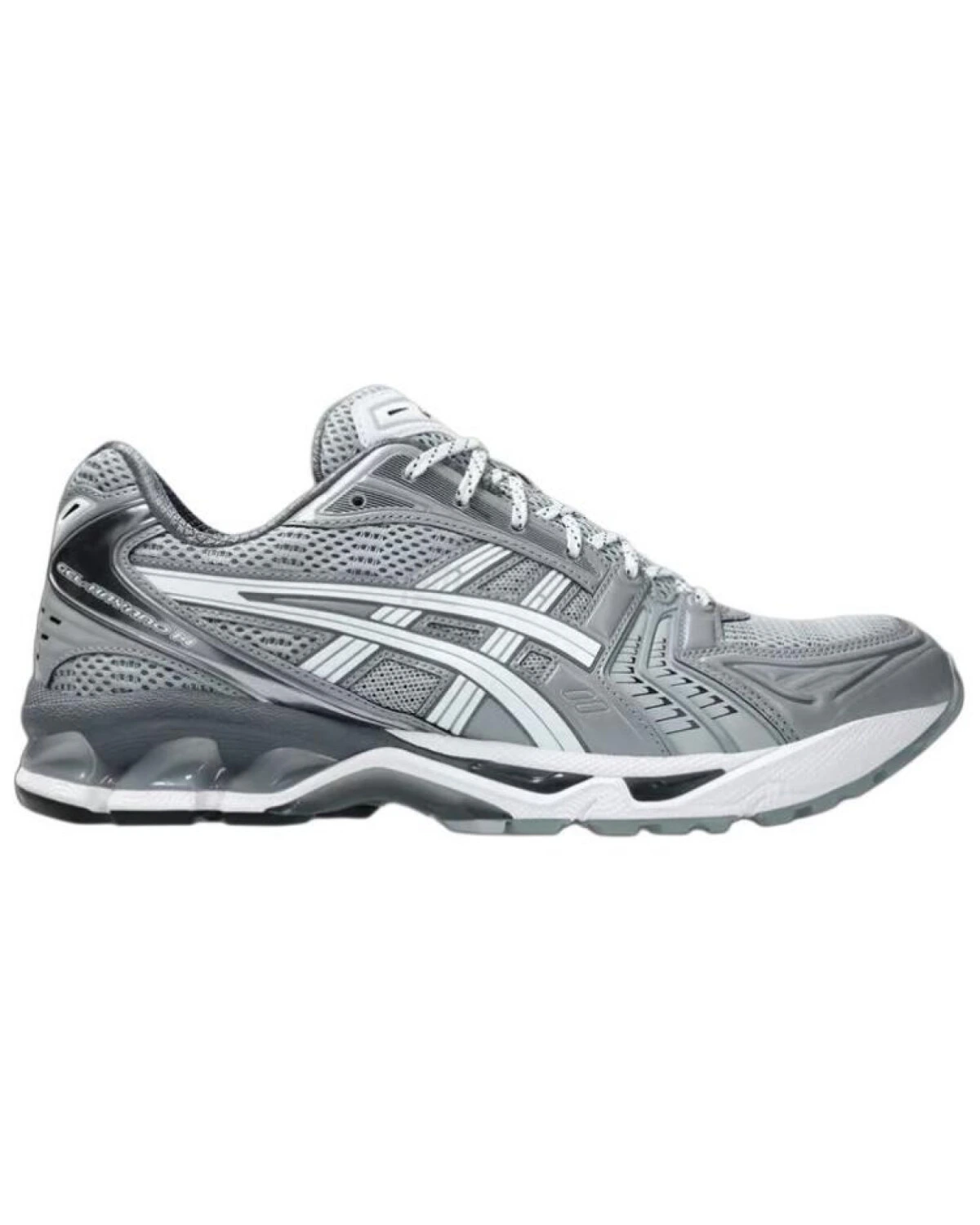 Asics Gel-Kayano 14 unisex кроссовки для бега серебристо-серые картинка