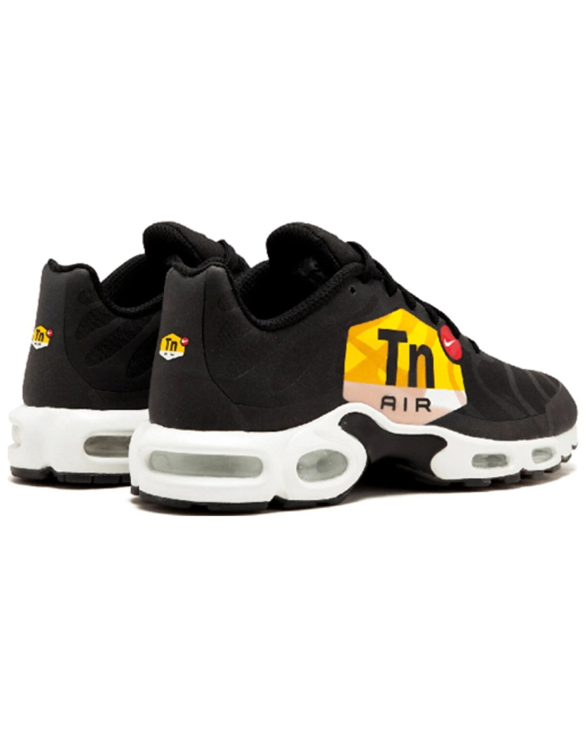 Nike Air Max Plus кроссовки чёрные с амортизацией Air Max картинка