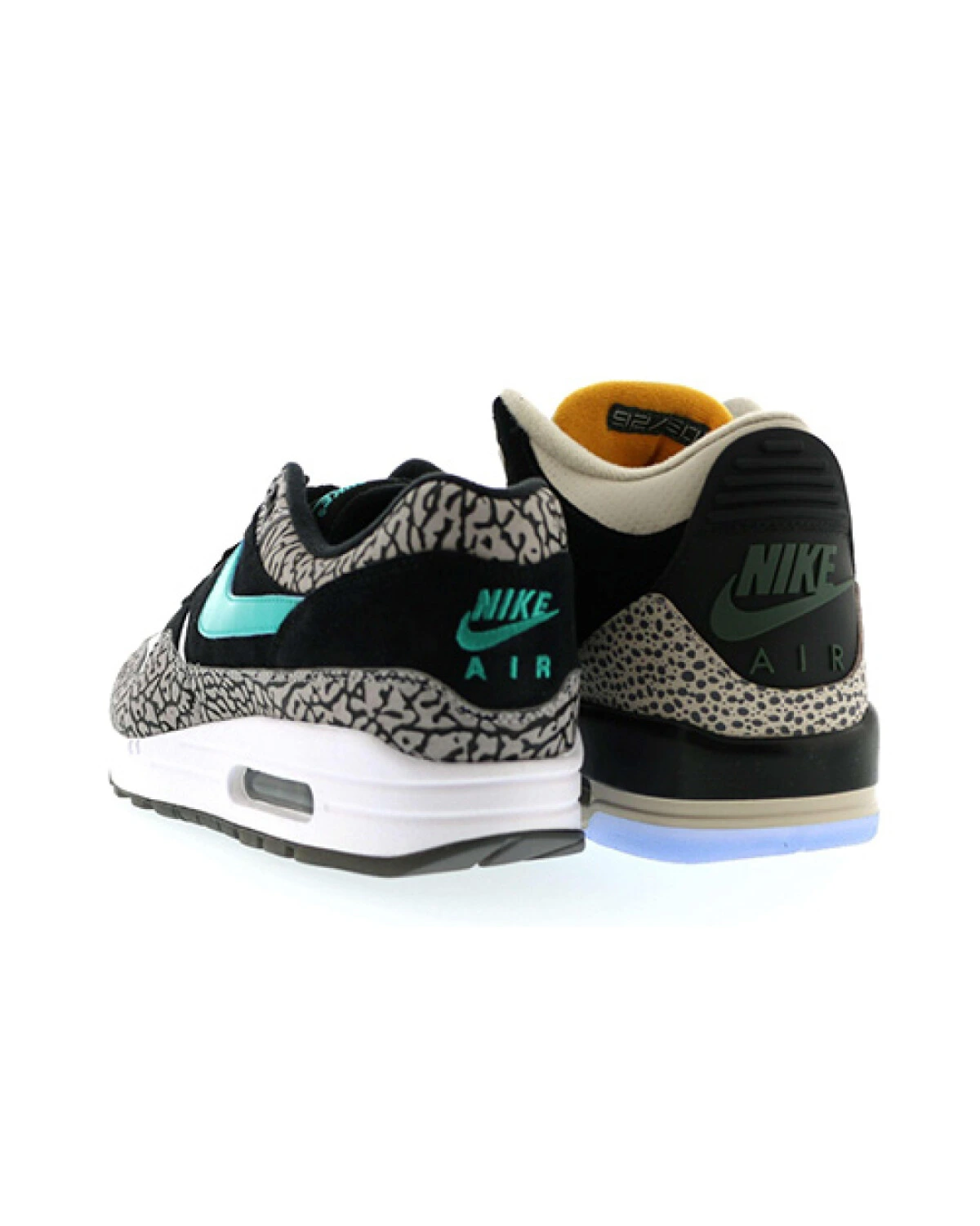 Jordan Air Jordan 3 Max Atmos Pack мужские кроссовки кожаные черные картинка
