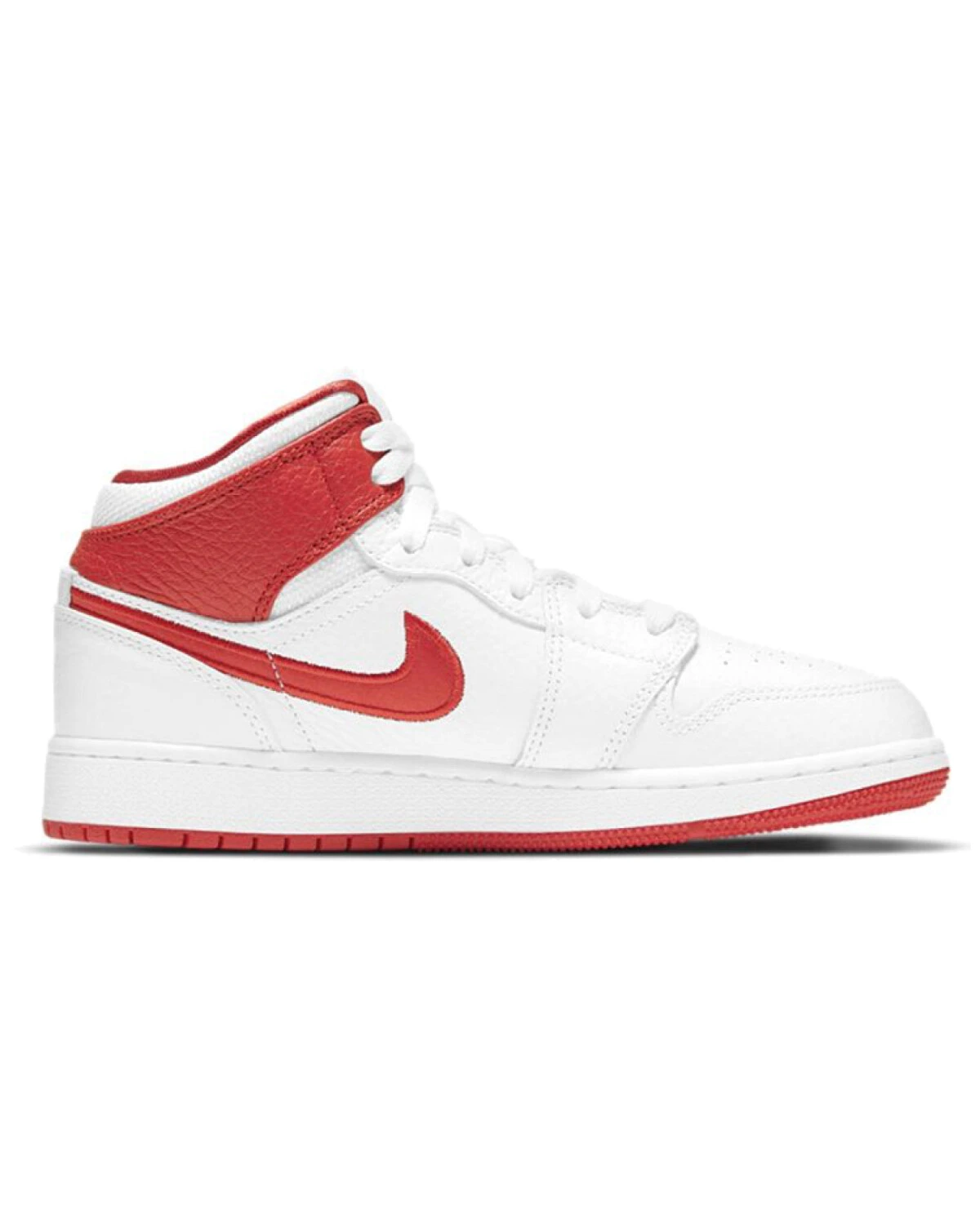 Jordan Air Jordan 1 Mid '85' детские баскетбольные кроссовки бело-красно-синие картинка