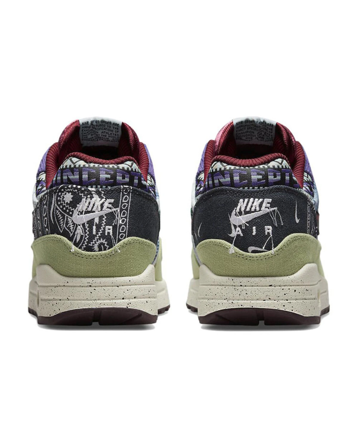 Nike Air Max 1 SP 'Mellow' унисекс кроссовки с амортизацией Air Max бирюзовые картинка