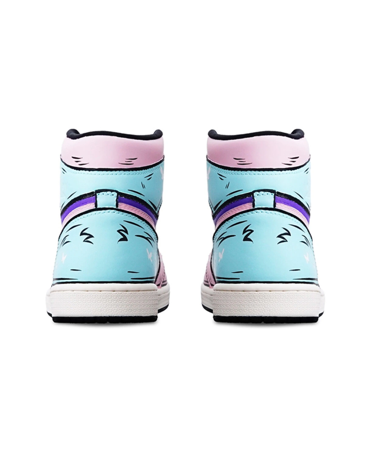 Jordan Air Jordan 1 Retro High OG унисекс баскетбольные кроссовки фиолетово-синие картинка