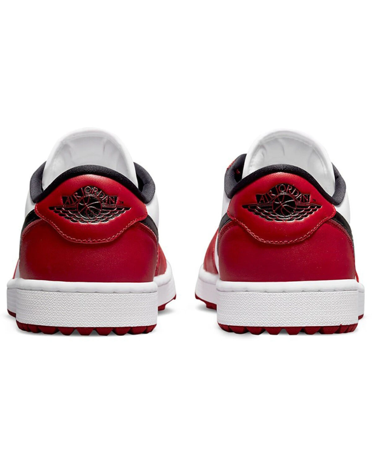 Jordan Air Jordan 1 unisex кроссовки кожаные красно-белые картинка