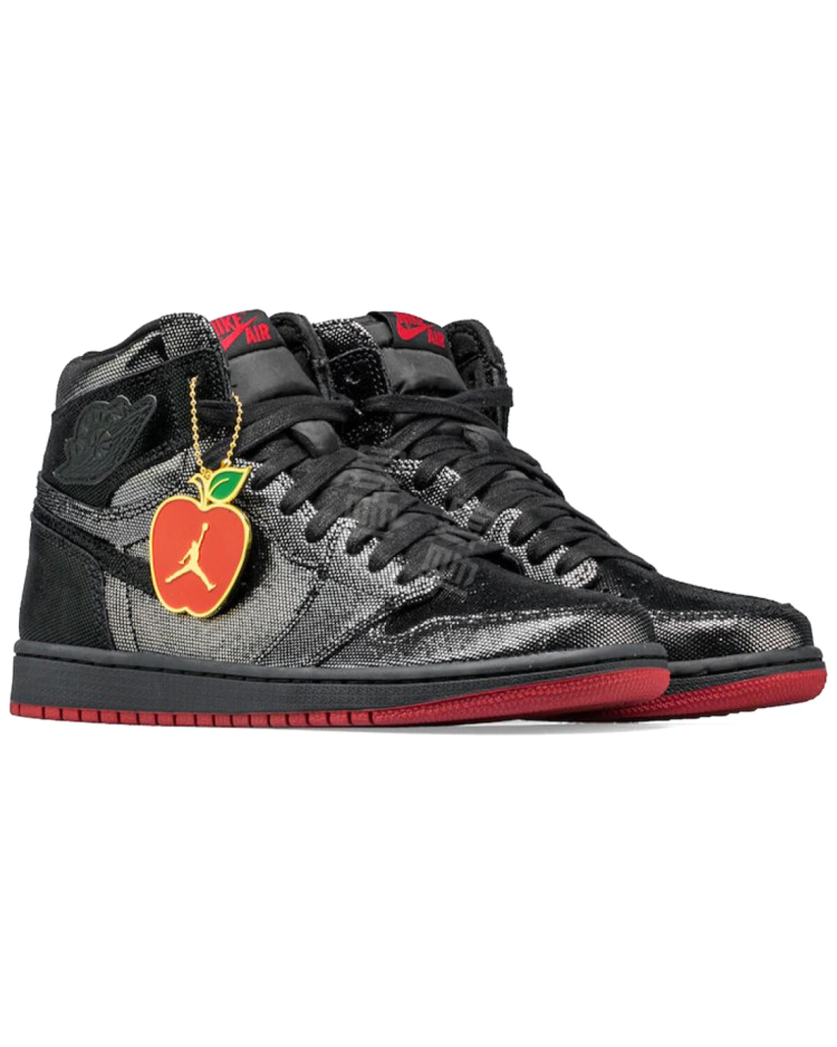 Jordan Air Jordan 1 High OG SP Gina мужские высокие кроссовки черно-красные картинка