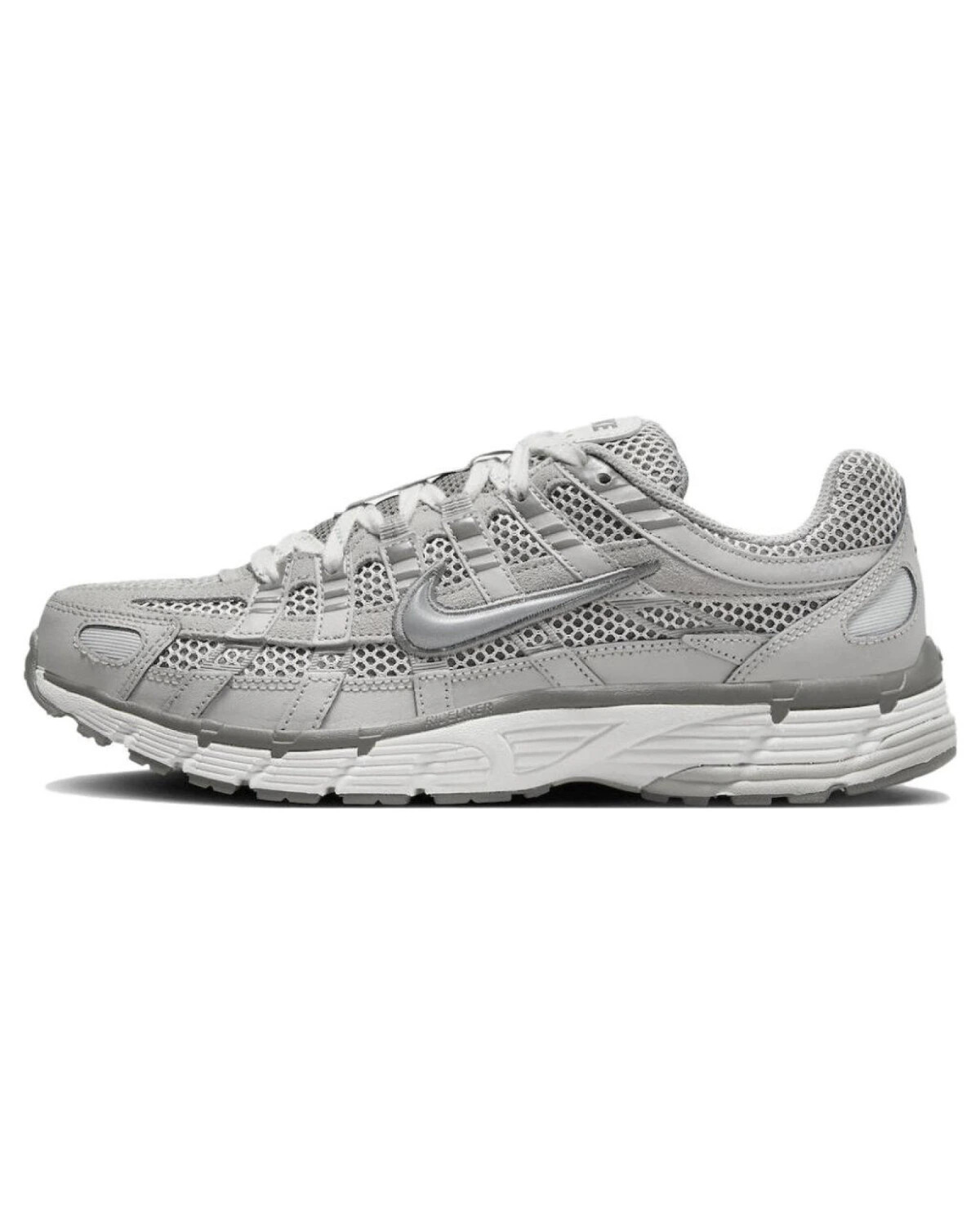 Nike P 6000 унисекс беговые кроссовки серые с амортизацией картинка