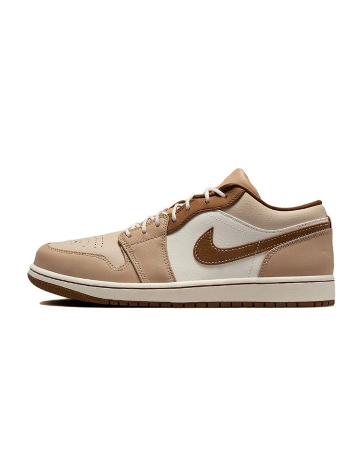 Jordan Air Jordan 1 Mocha Puppet мужские спортивные кроссовки коричнево-бежевые картинка