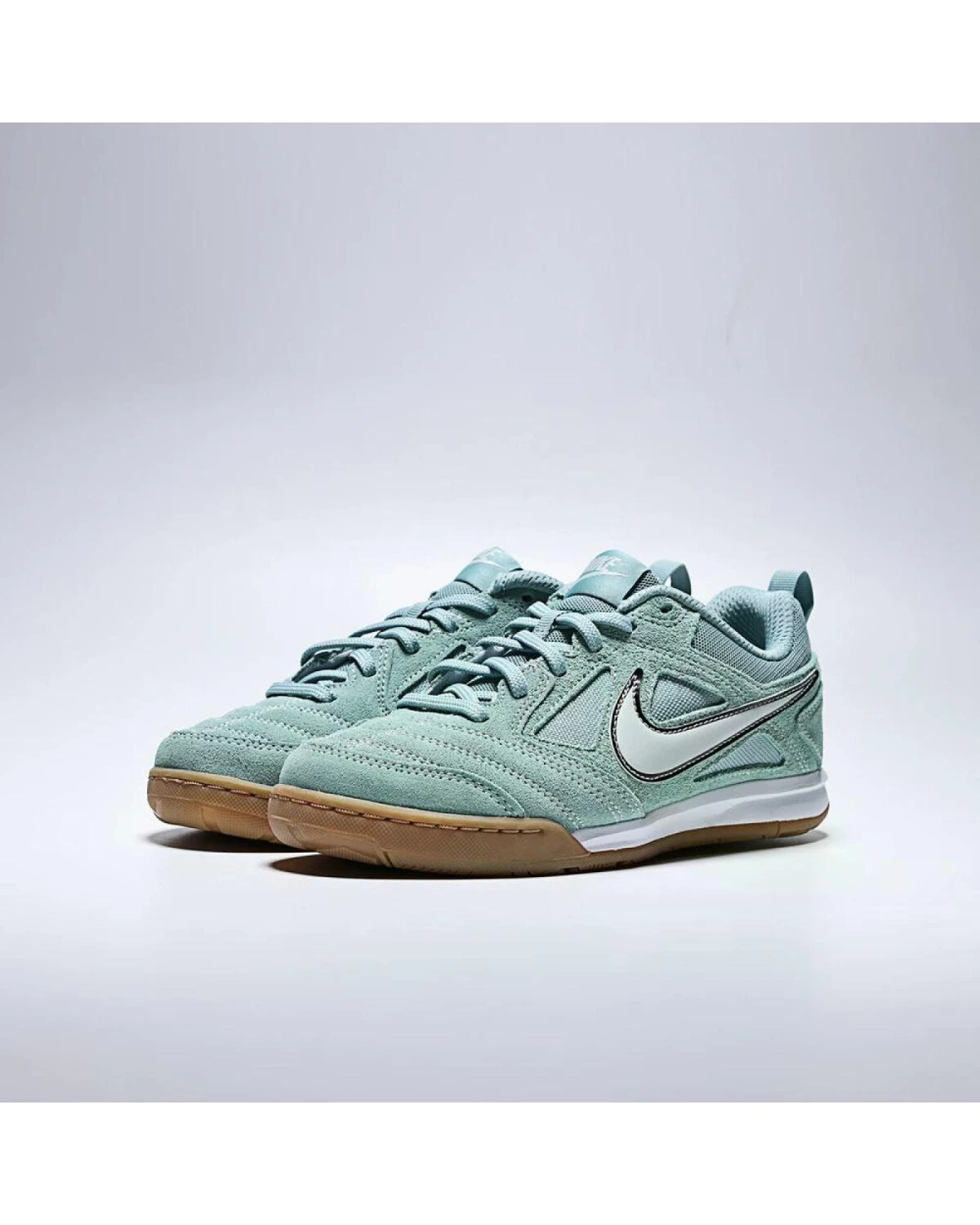 Nike Gato детские кеды тканевые спортивные бирюзовые картинка