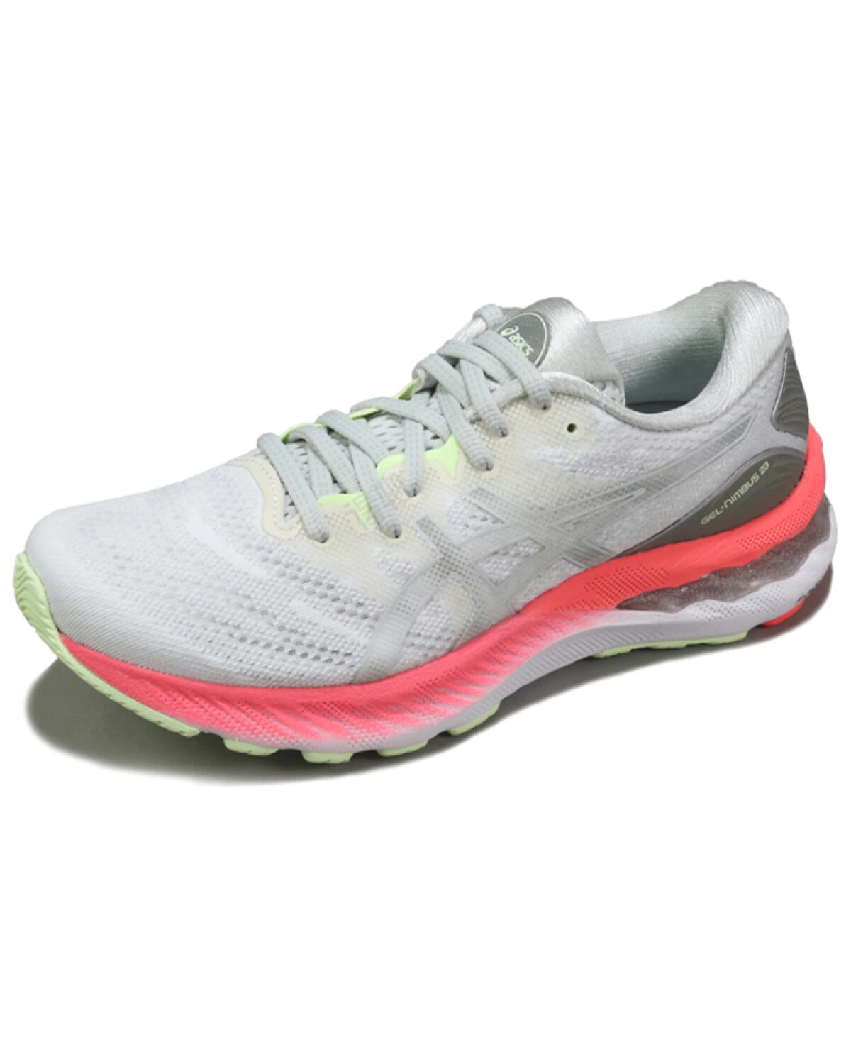 Asics GEL-Nimbus 23 Lite-Show женские кроссовки с амортизацией и дышащим верхом серо-розовые картинка