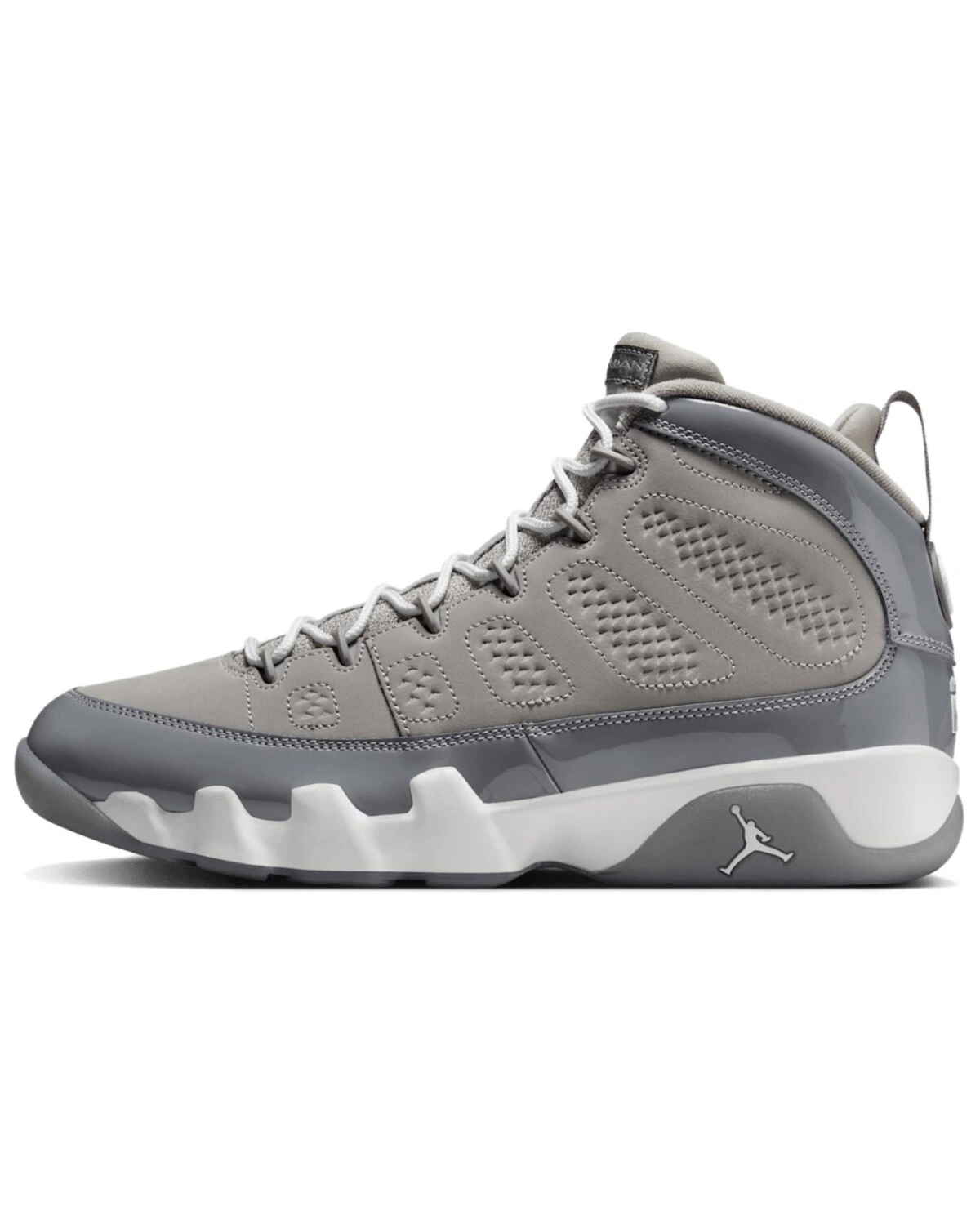 Jordan Air Jordan 9 унисекс кроссовки серые с амортизацией и антискользящей подошвой картинка