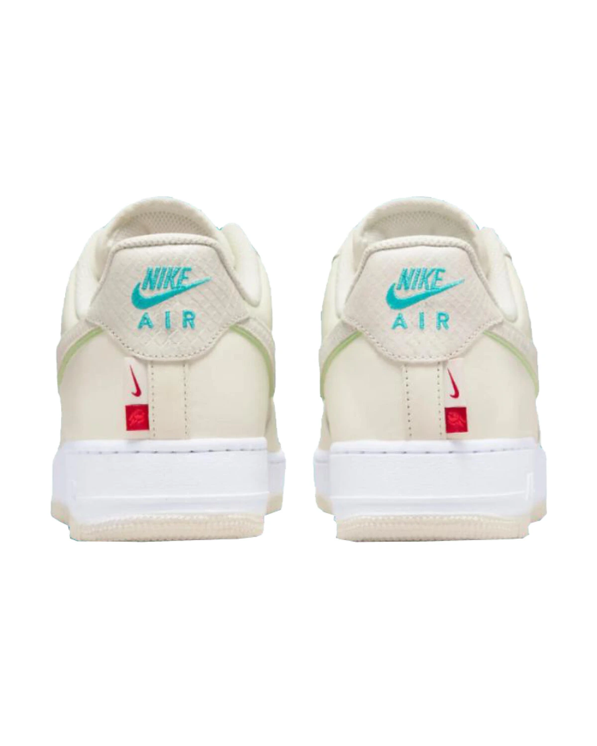 Nike Air Force 1 Unisex кроссовки из натуральной кожи бежевые картинка