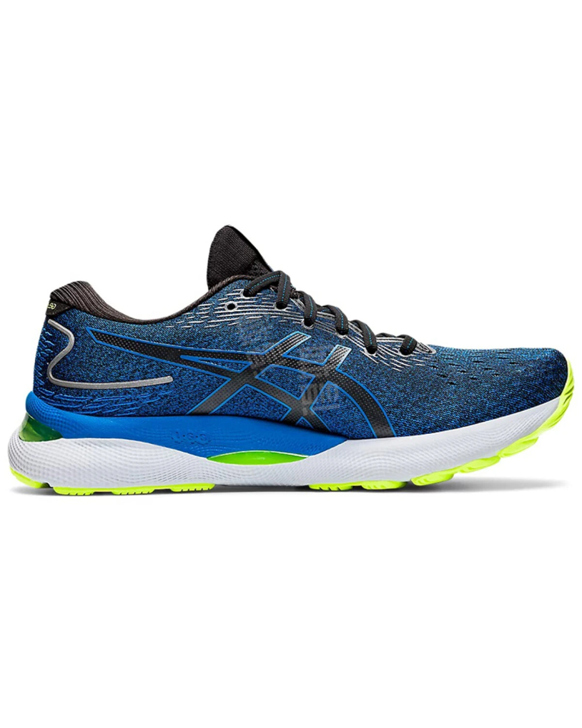 Asics GEL-Nimbus 24 мужские спортивные кроссовки синие с амортизацией и легким весом картинка