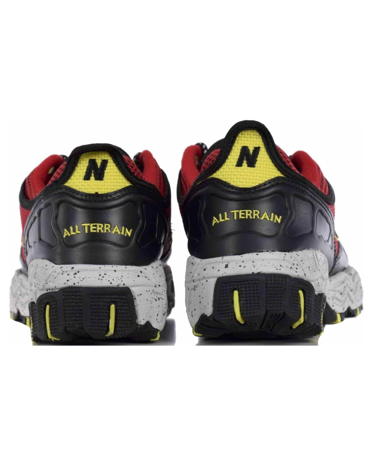 New Balance 801 мужские кроссовки повседневные текстильные черно-красные картинка