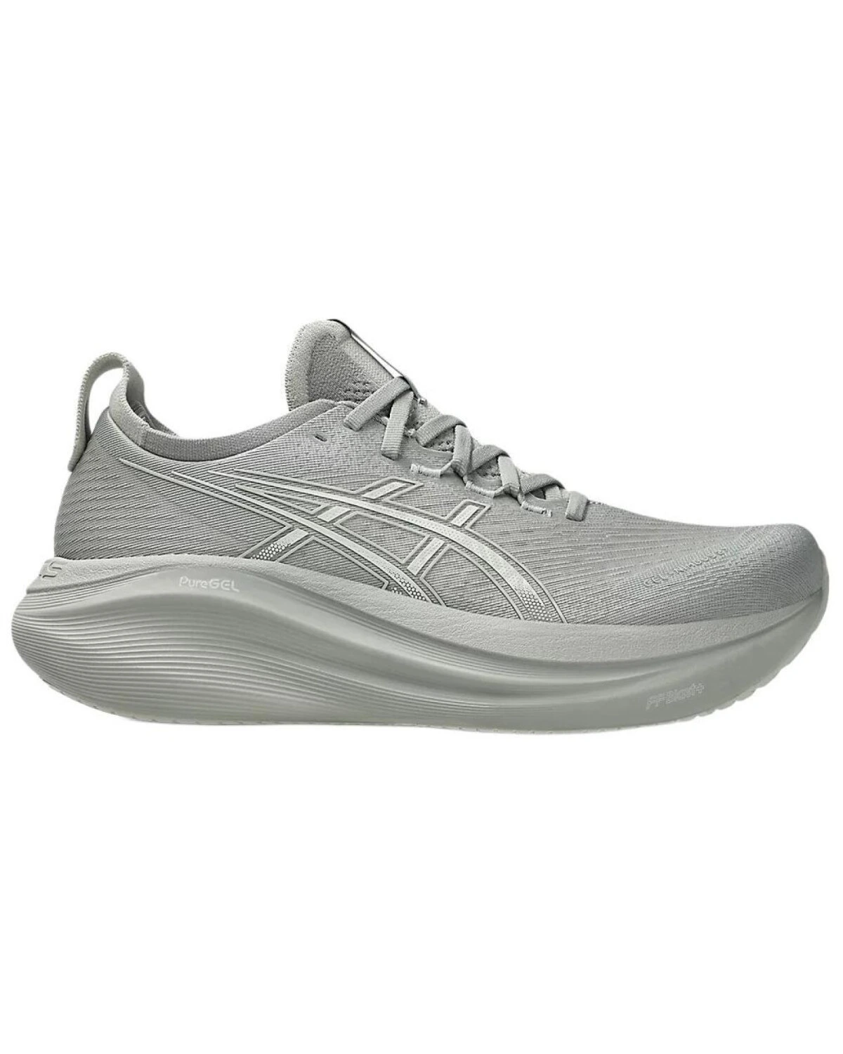 Asics GEL-NIMBUS 27 unisex кроссовки для бега серые картинка