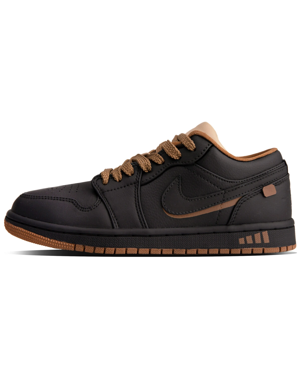 Jordan Air Jordan 1 Black Chocolate мужские кроссовки черно-коричневые картинка