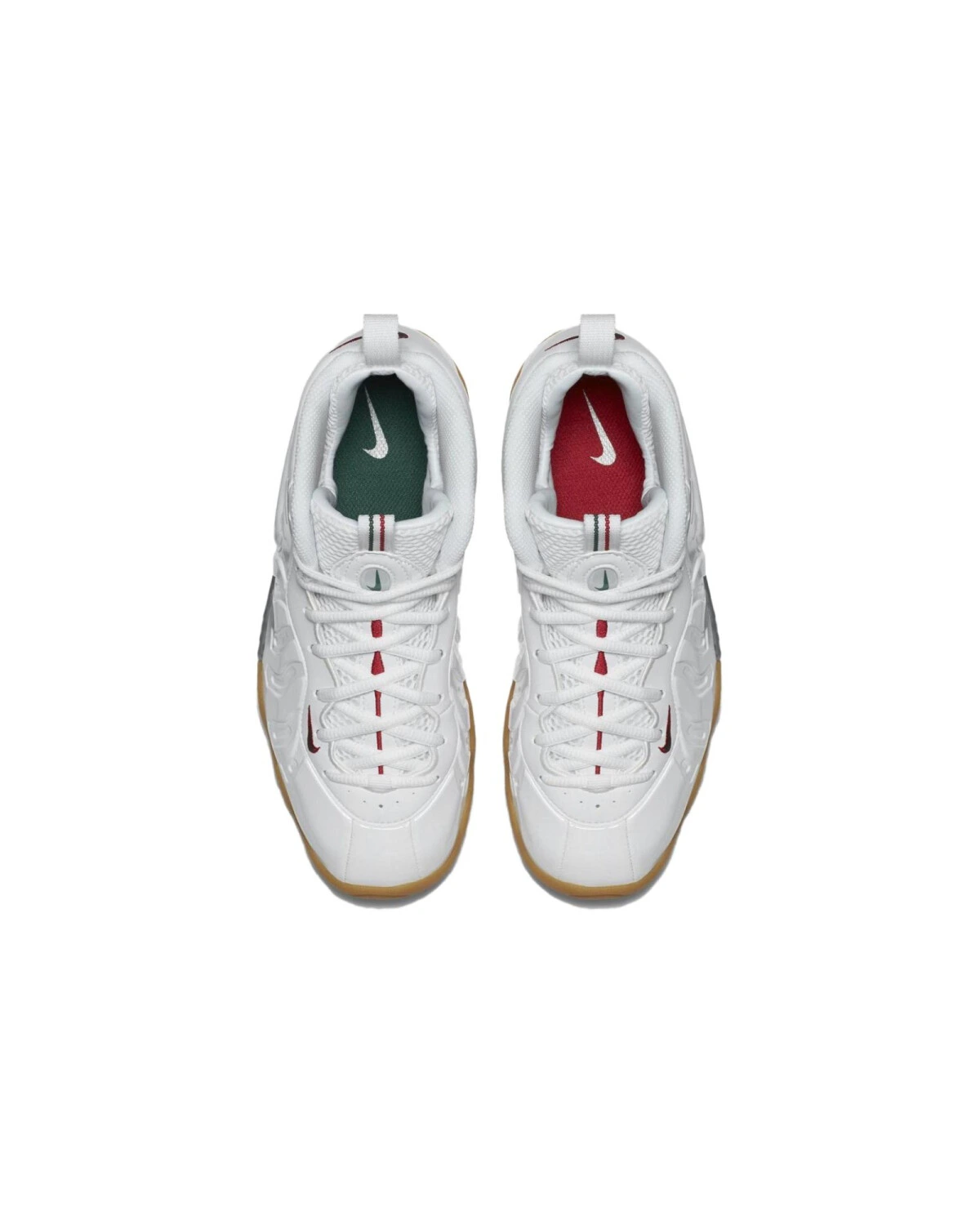 Nike Foamposite Pro Gucci женские кроссовки белые нескользящие легкие картинка