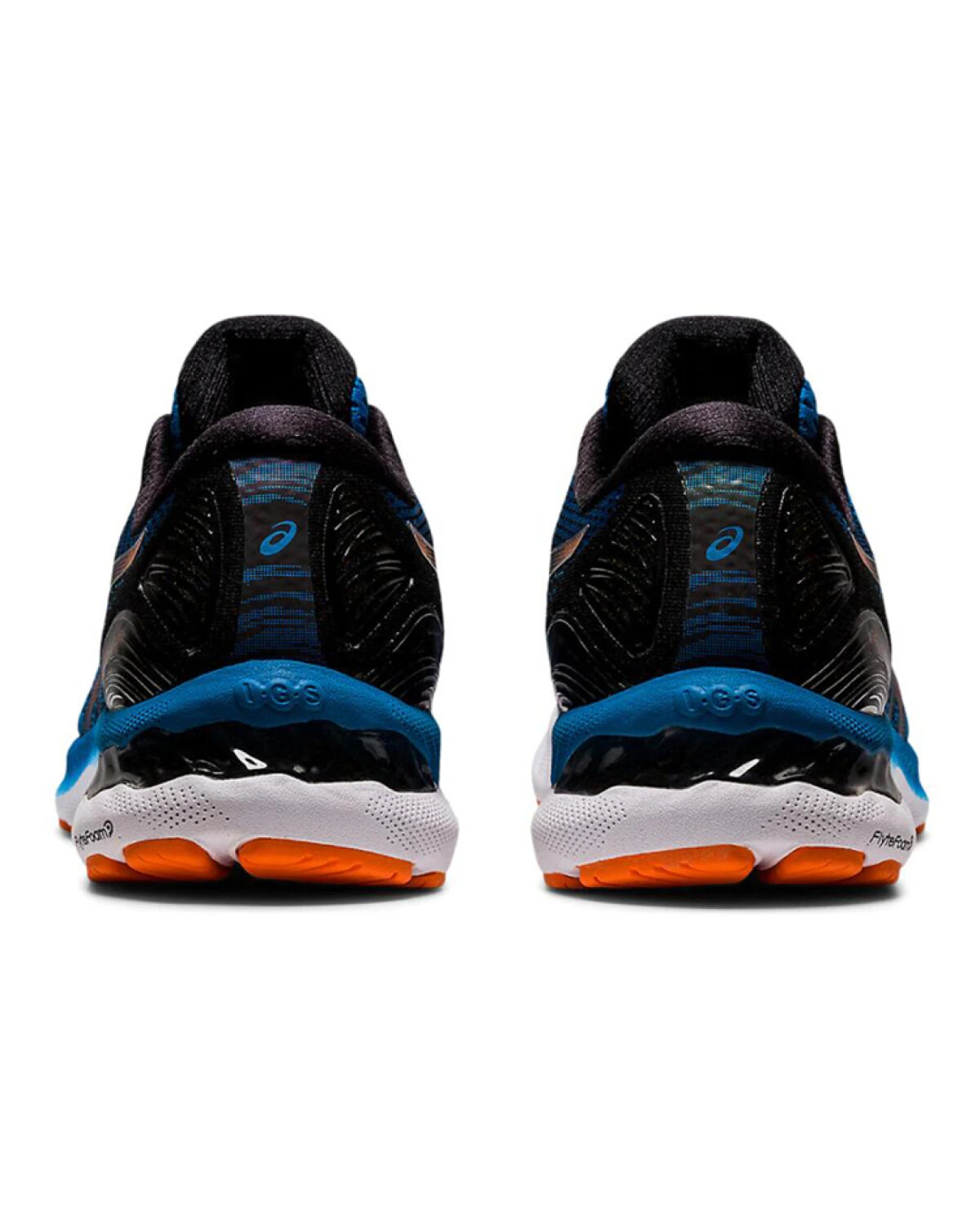 Asics GEL-Nimbus 23 беговые кроссовки с GEL-амортизацией сине-черные картинка