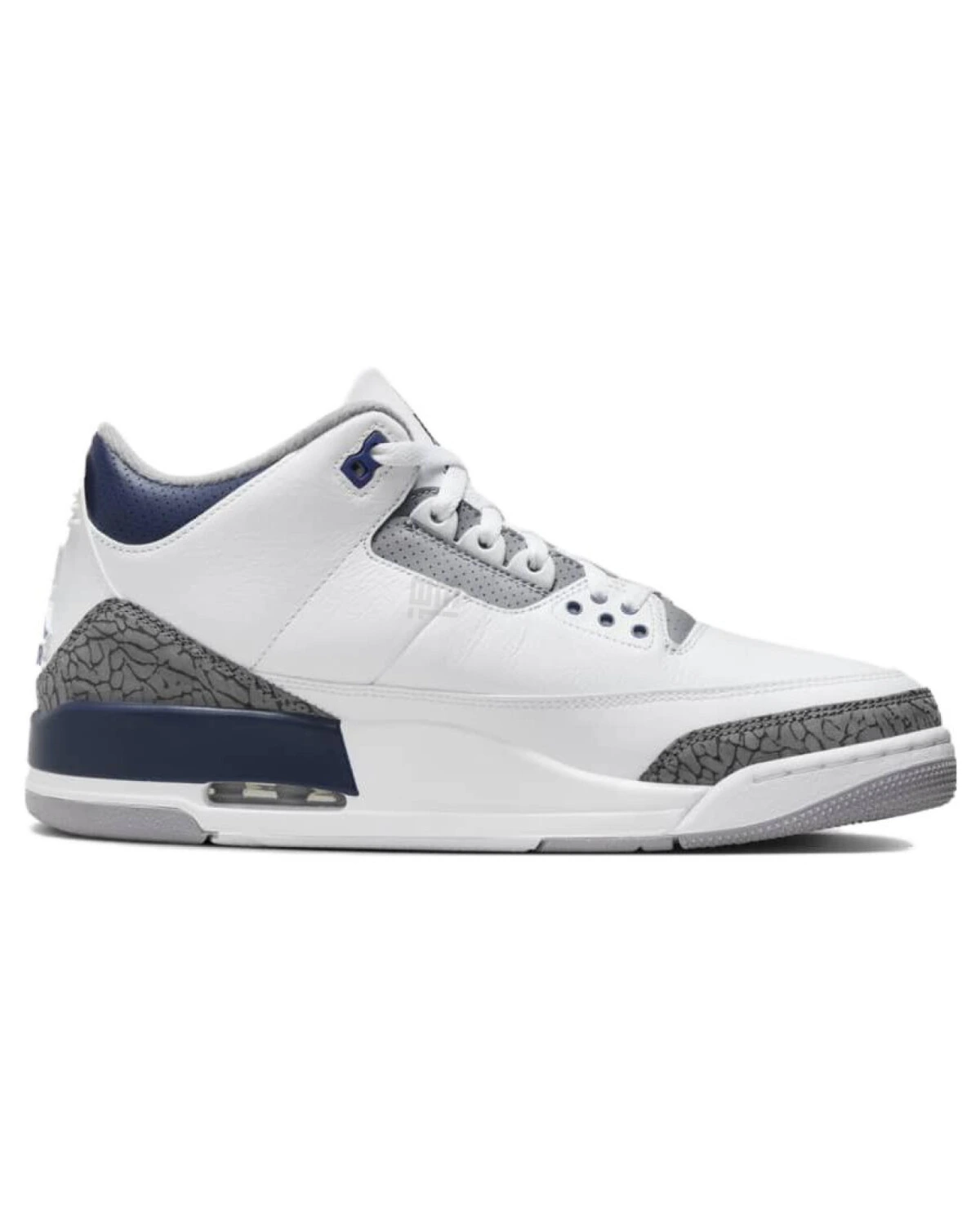 Jordan Air Jordan 3 "Midnight Navy" мужские баскетбольные кроссовки из кожи картинка