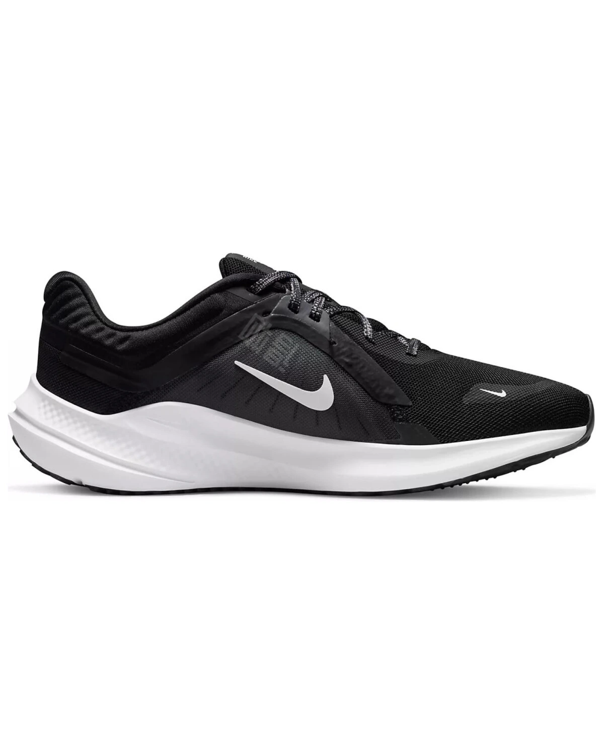Nike Quest 5 женские кроссовки для бега черно-белые с амортизацией картинка