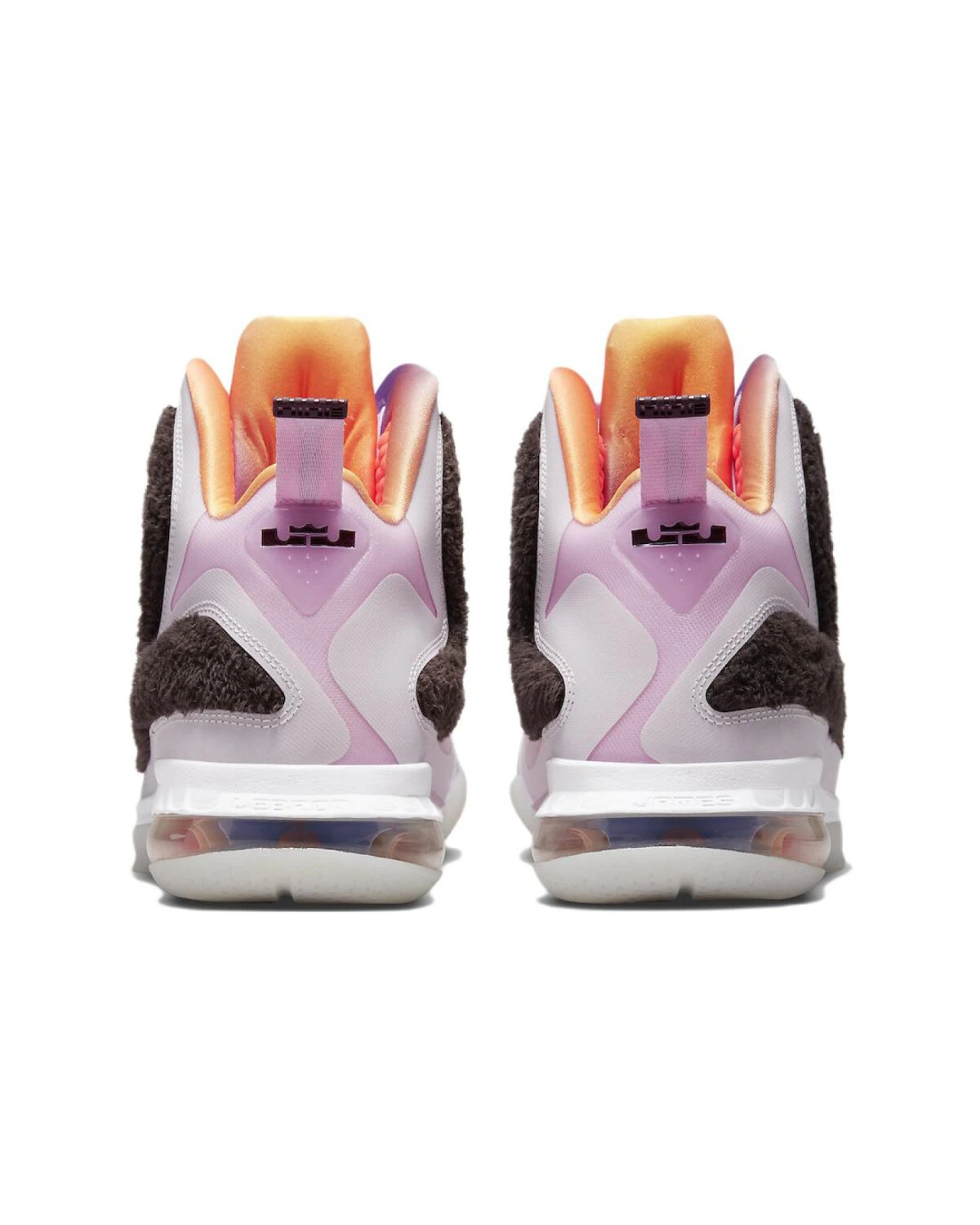 Nike Lebron 9 "Regal Pink" мужские высокие баскетбольные розовые картинка