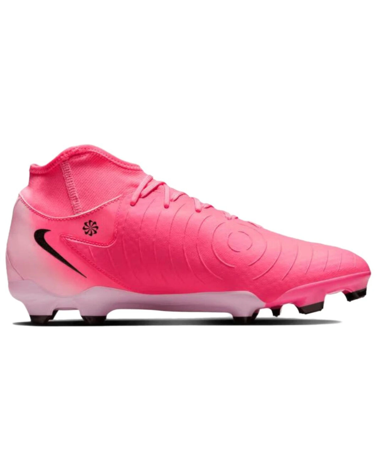 Nike Phantom Luna 2 unisex футбольные бутсы розово-черные с шипами для искусственного газона картинка