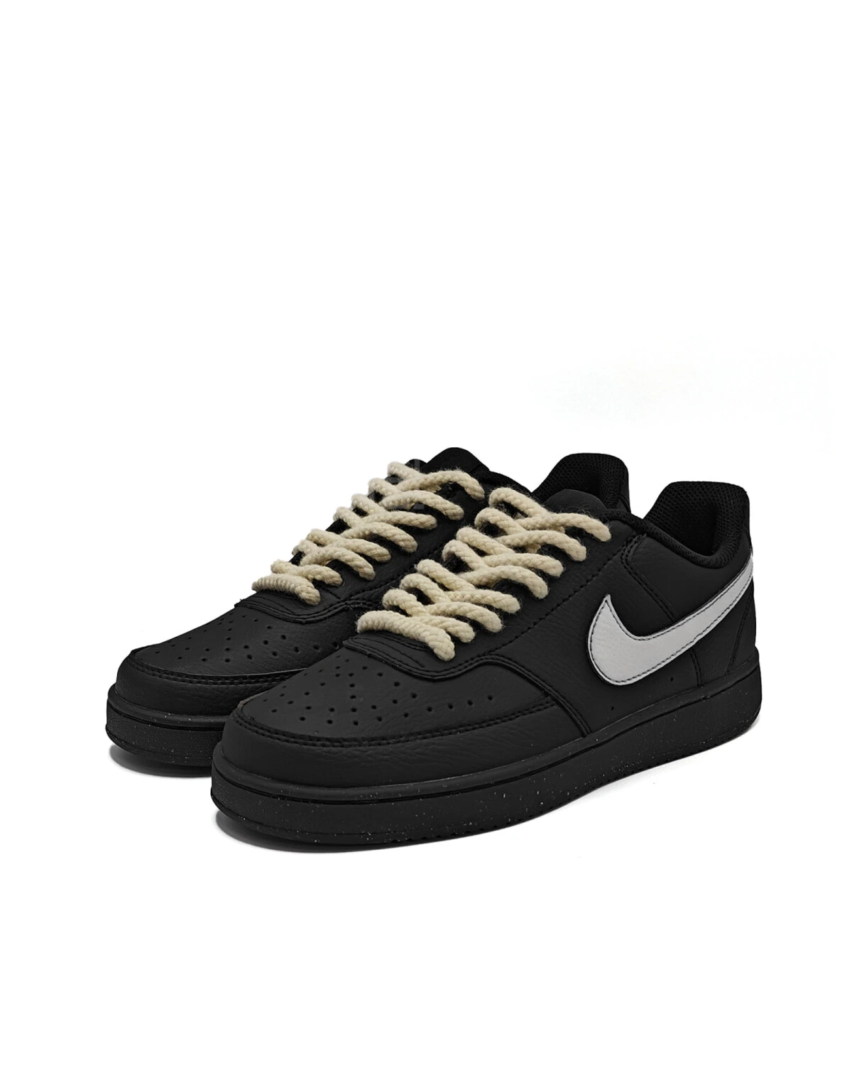 Nike Court Vision унисекс кроссовки лёгкие не скользящие бежевые картинка