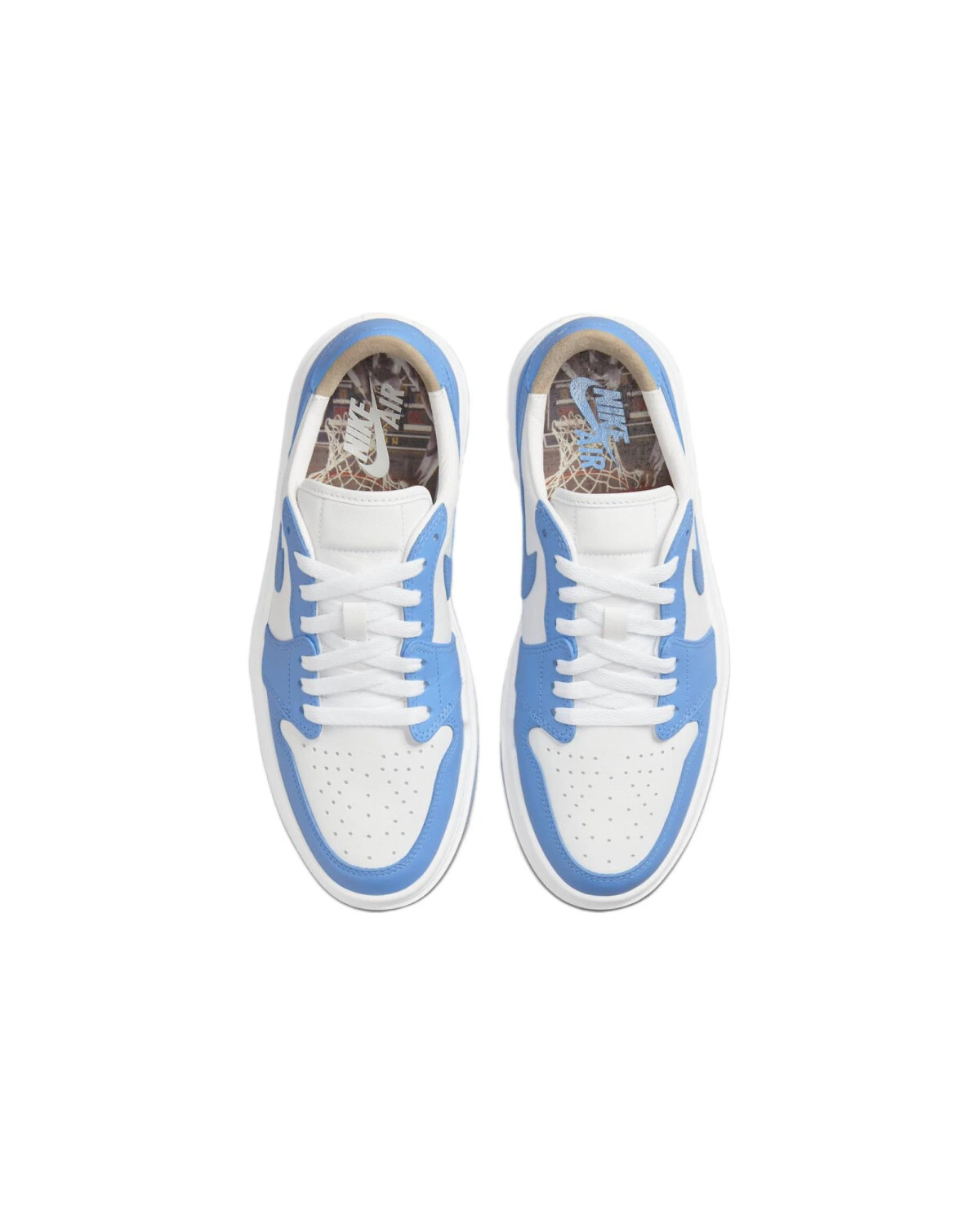 Jordan Air Jordan 1 Elevate Low SE University Blue женские спортивные кроссовки кожаные картинка