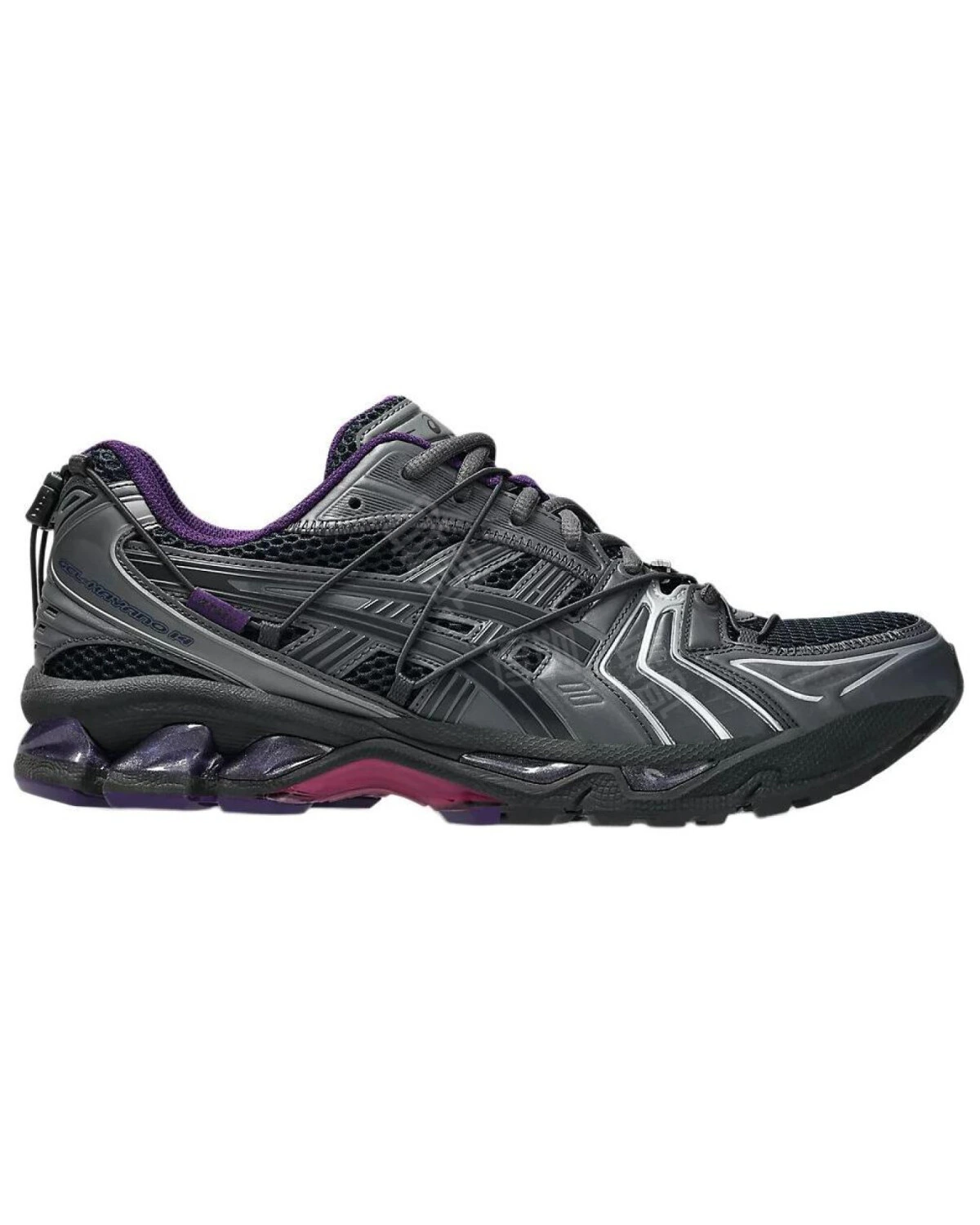 Asics Gel-Kayano 14 мужские спортивные кроссовки черные с амортизацией Gel картинка