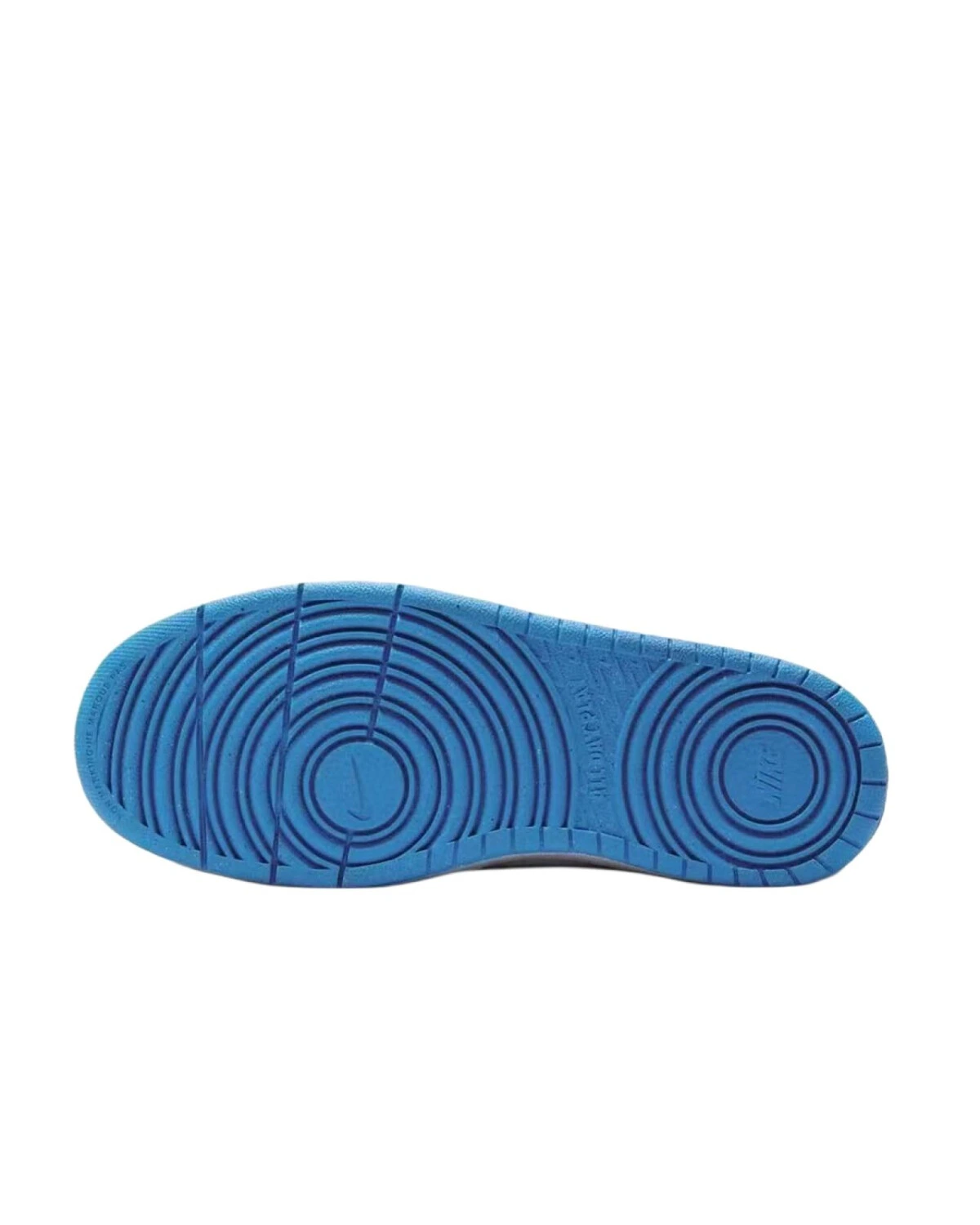 Nike Court Borough детские кроссовки черно-синие универсальные в школьном стиле картинка