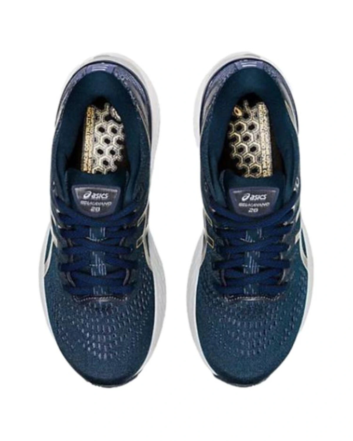 Asics Gel-Kayano 28 женские спортивные кроссовки для марафона синие картинка
