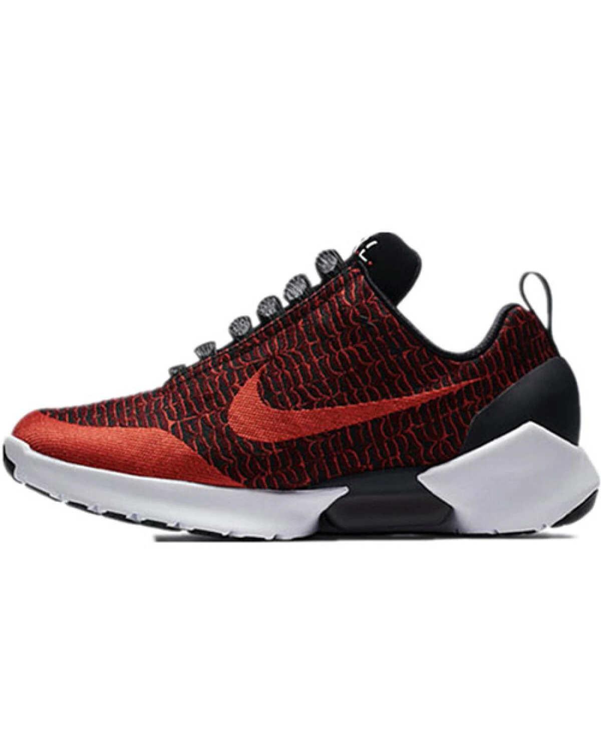 Nike Hyper Adapt мужские кроссовки комфортные с амортизацией красно-черные картинка