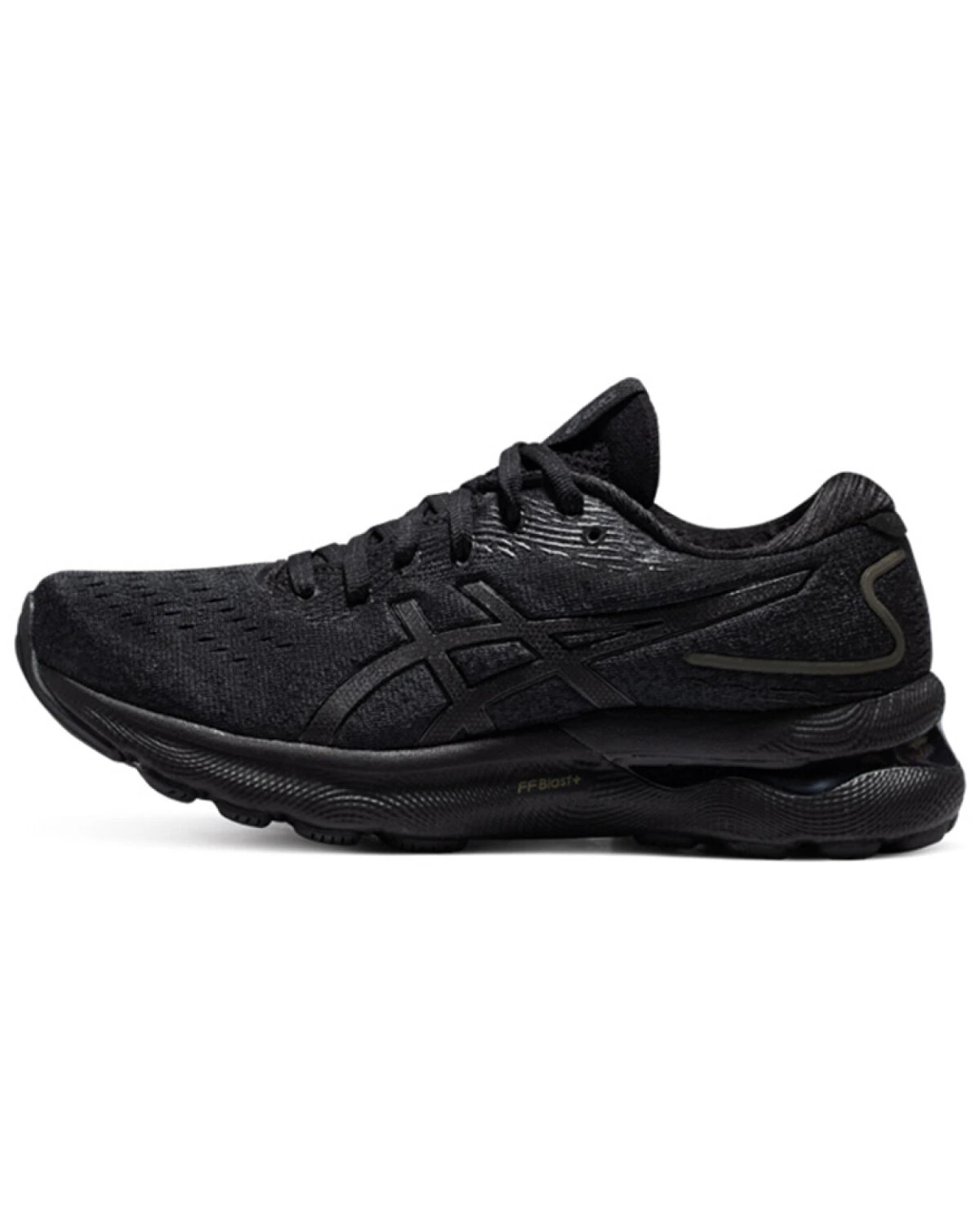 Asics GEL-Nimbus 24 женские спортивные кроссовки для марафона черные с амортизацией картинка