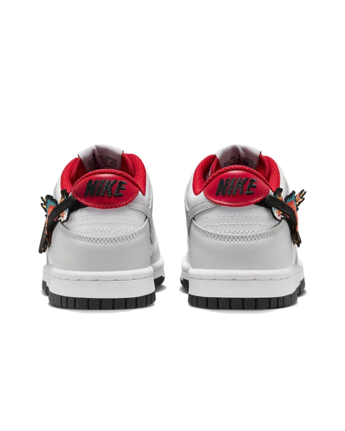 Nike Dunk детские кроссовки серые картинка