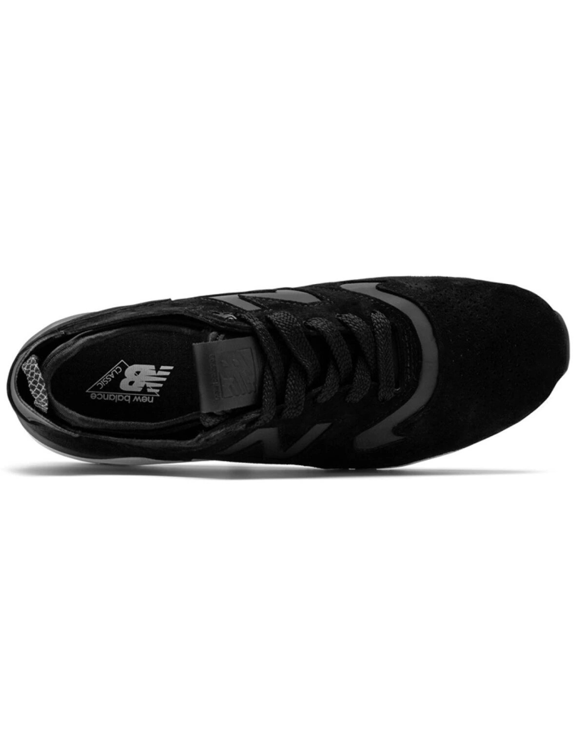 New Balance NB 999 кроссовки черные с белой подошвой картинка