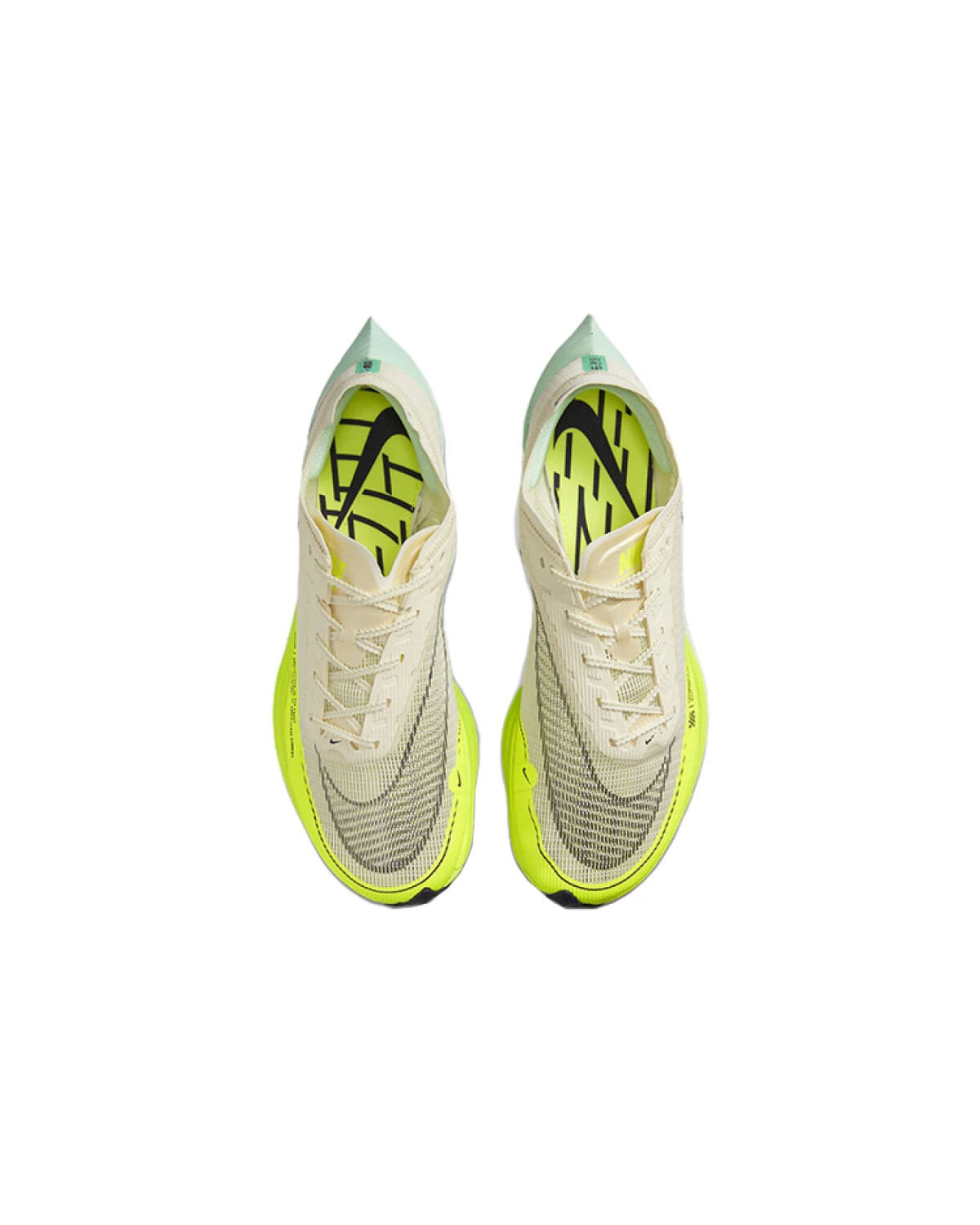 Nike ZoomX Vaporfly Next% 2 мужские кроссовки для марафона с карбоновой пластиной зеленые картинка