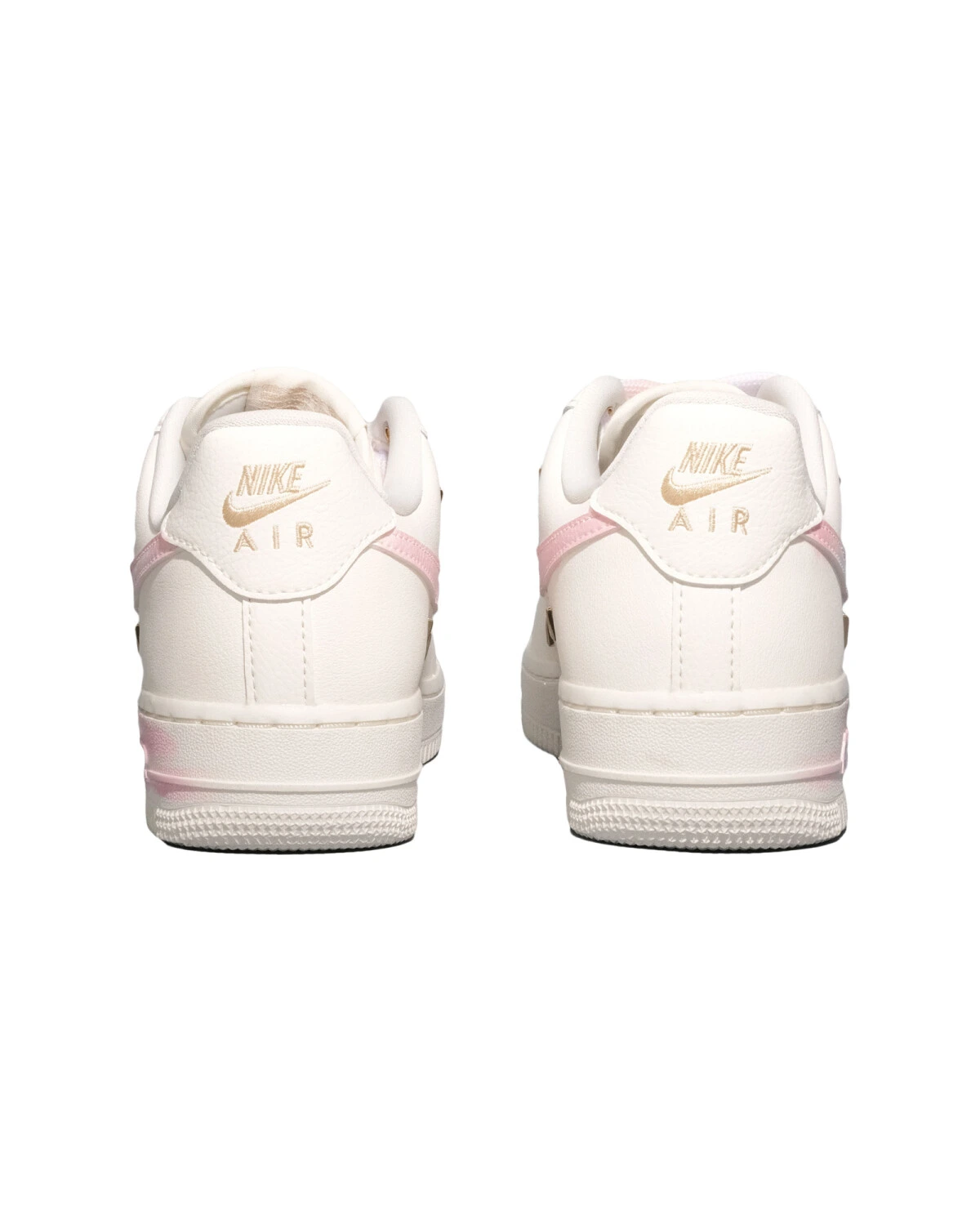 Nike Air Force 1 женские кроссовки белые с цветочным принтом картинка