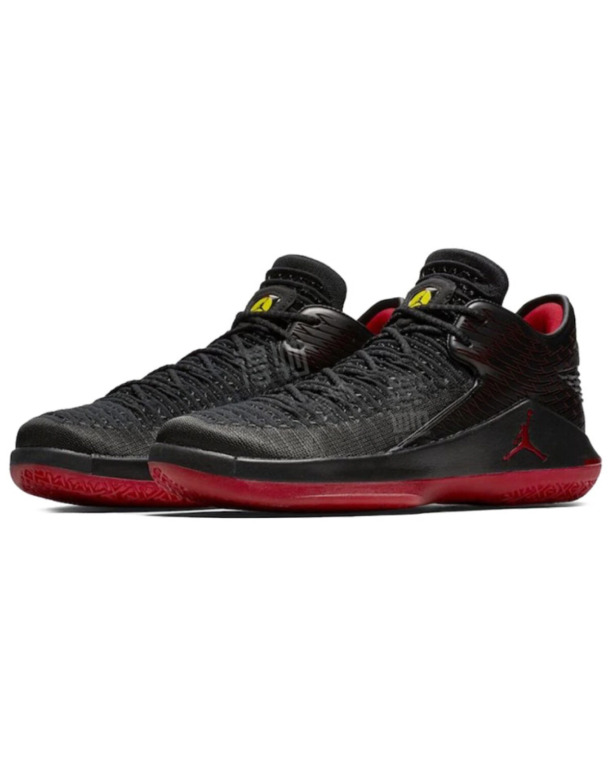 Jordan Air Jordan 32 Low Last Shot мужские кроссовки черно-красные с амортизацией картинка