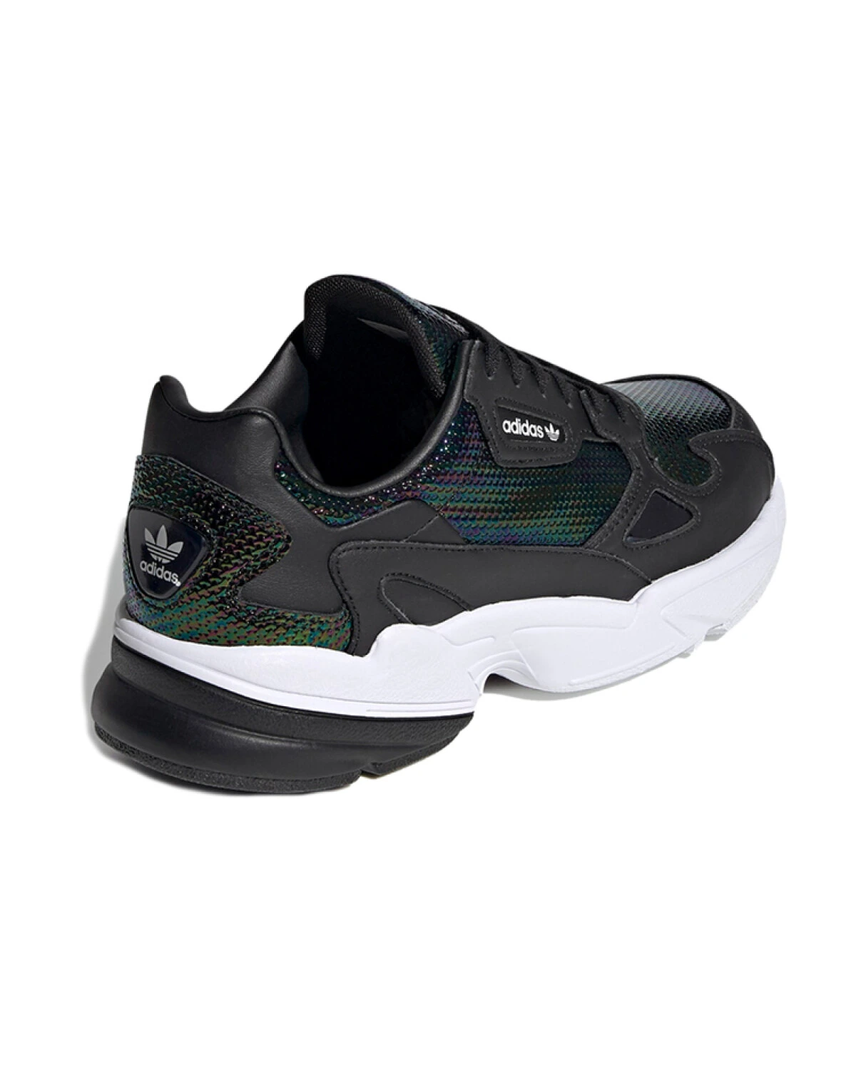 Adidas Originals Falcon женские повседневные кроссовки черные на платформе картинка